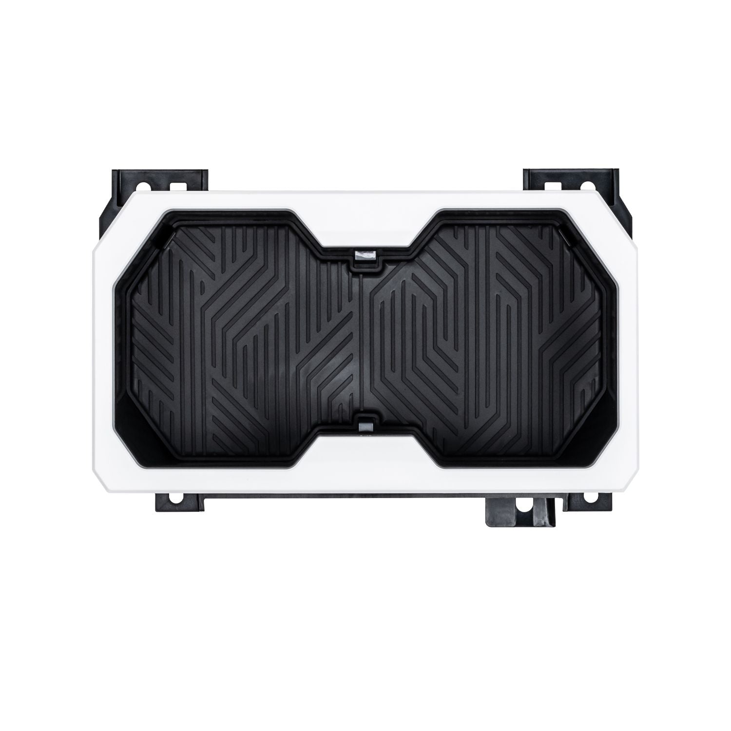 Oversize Cup Holder (For 2024+ Tacoma) - WHITE/BLACK