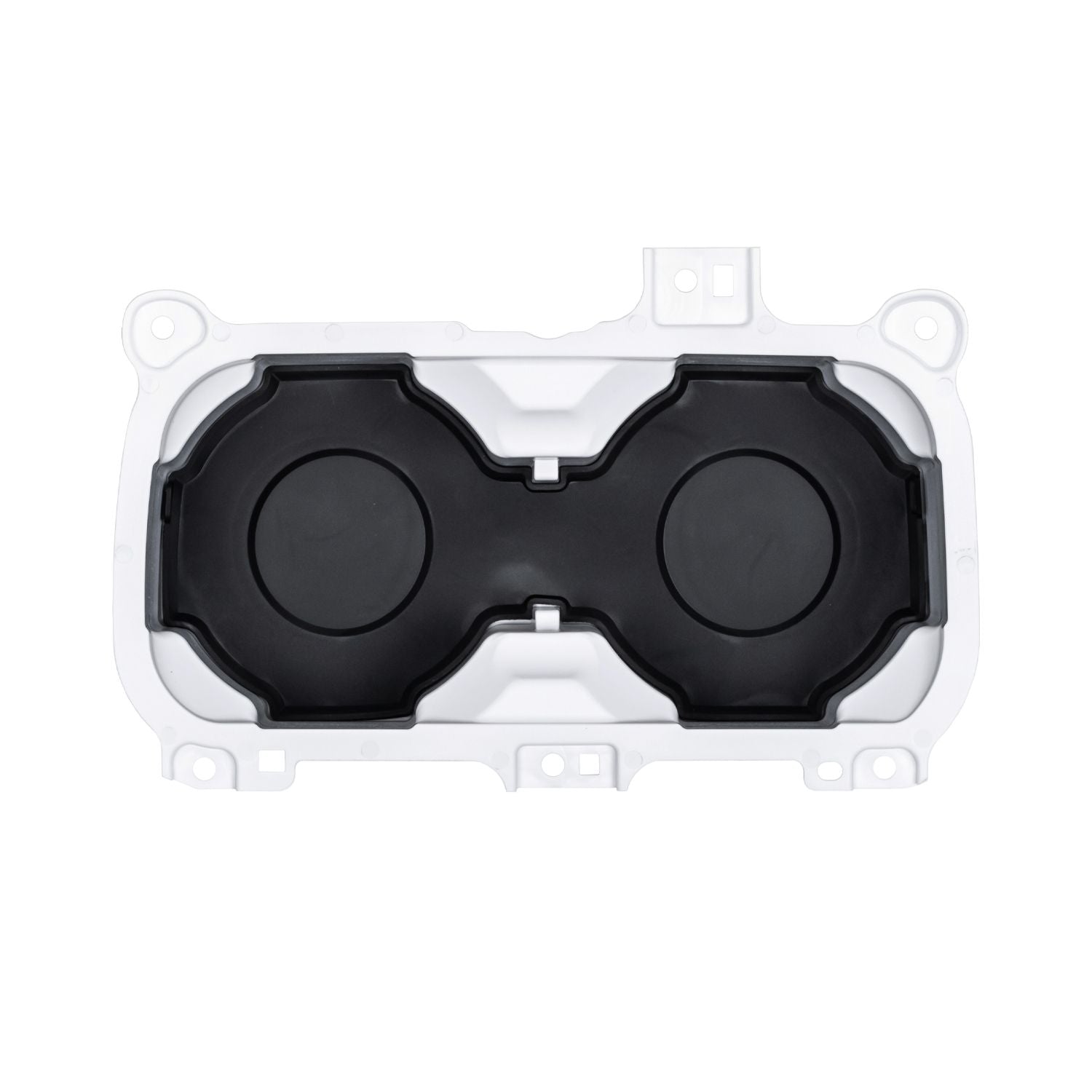 Oversize Cup Holder with Tray (For 2016-2023 Tacoma) - WHITE