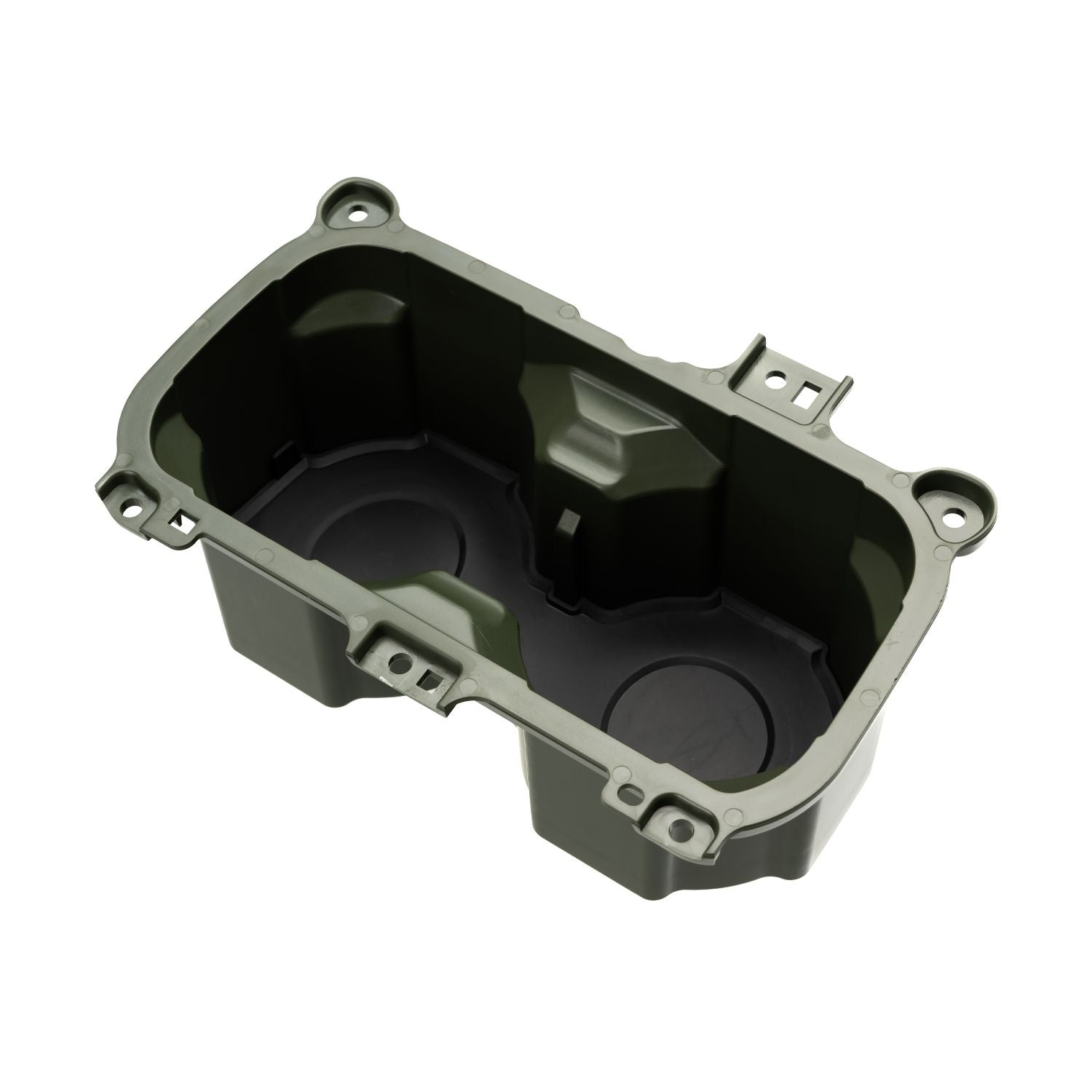 Oversize Cup Holder with Tray (For 2016-2023 Tacoma) - ARMY GREEN