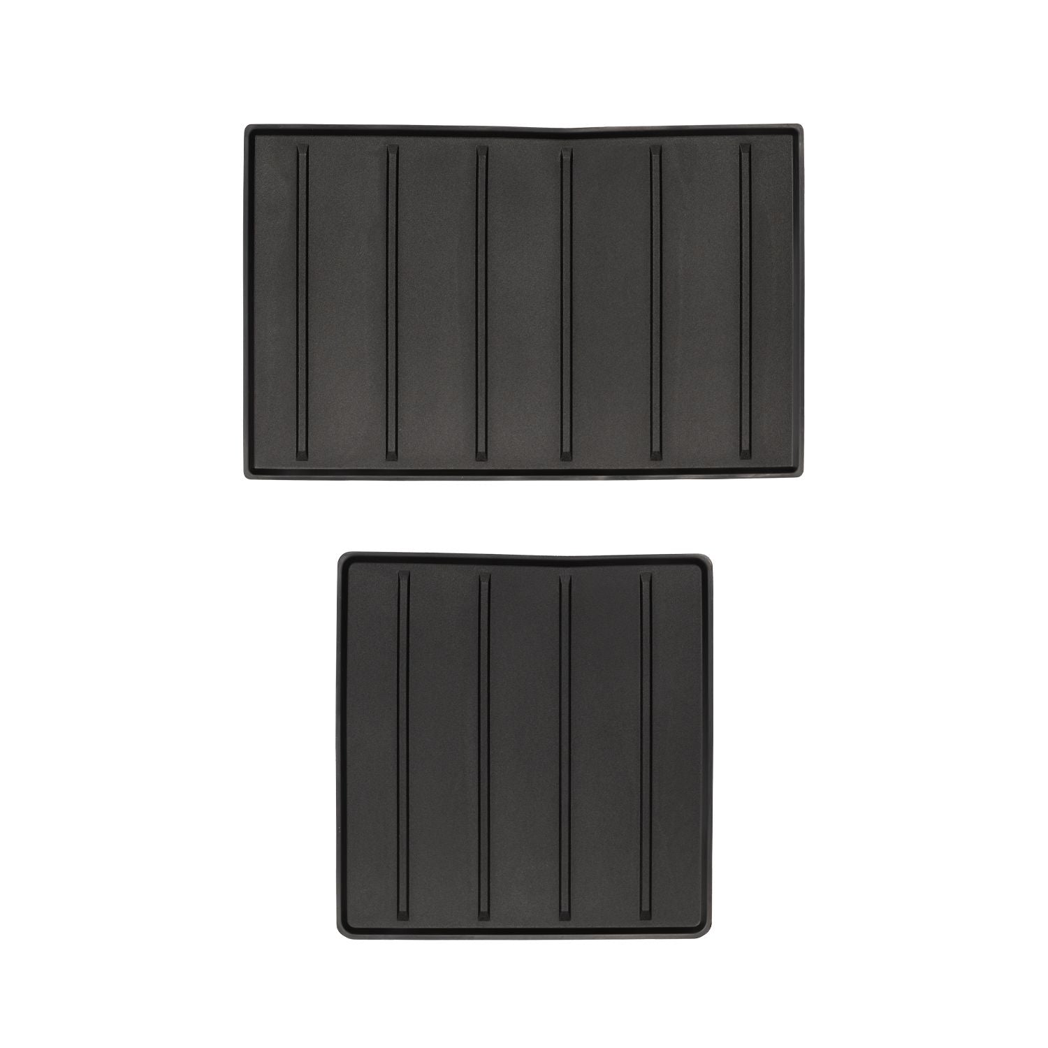 Center Console Tray Liner (For 2022+ Tundra SR5) - 2PC BLACK