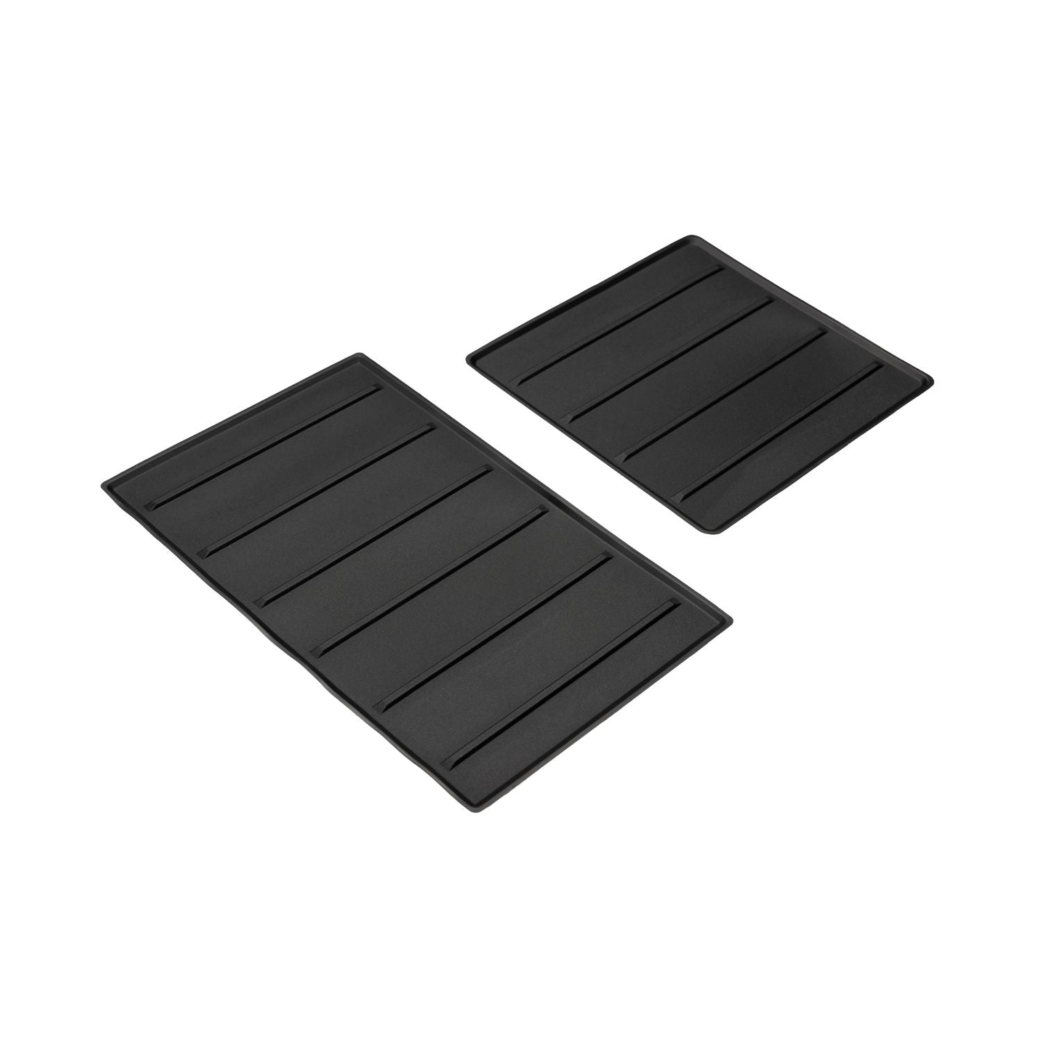 Center Console Tray Liner (For 2022+ Tundra SR5) - 2PC BLACK