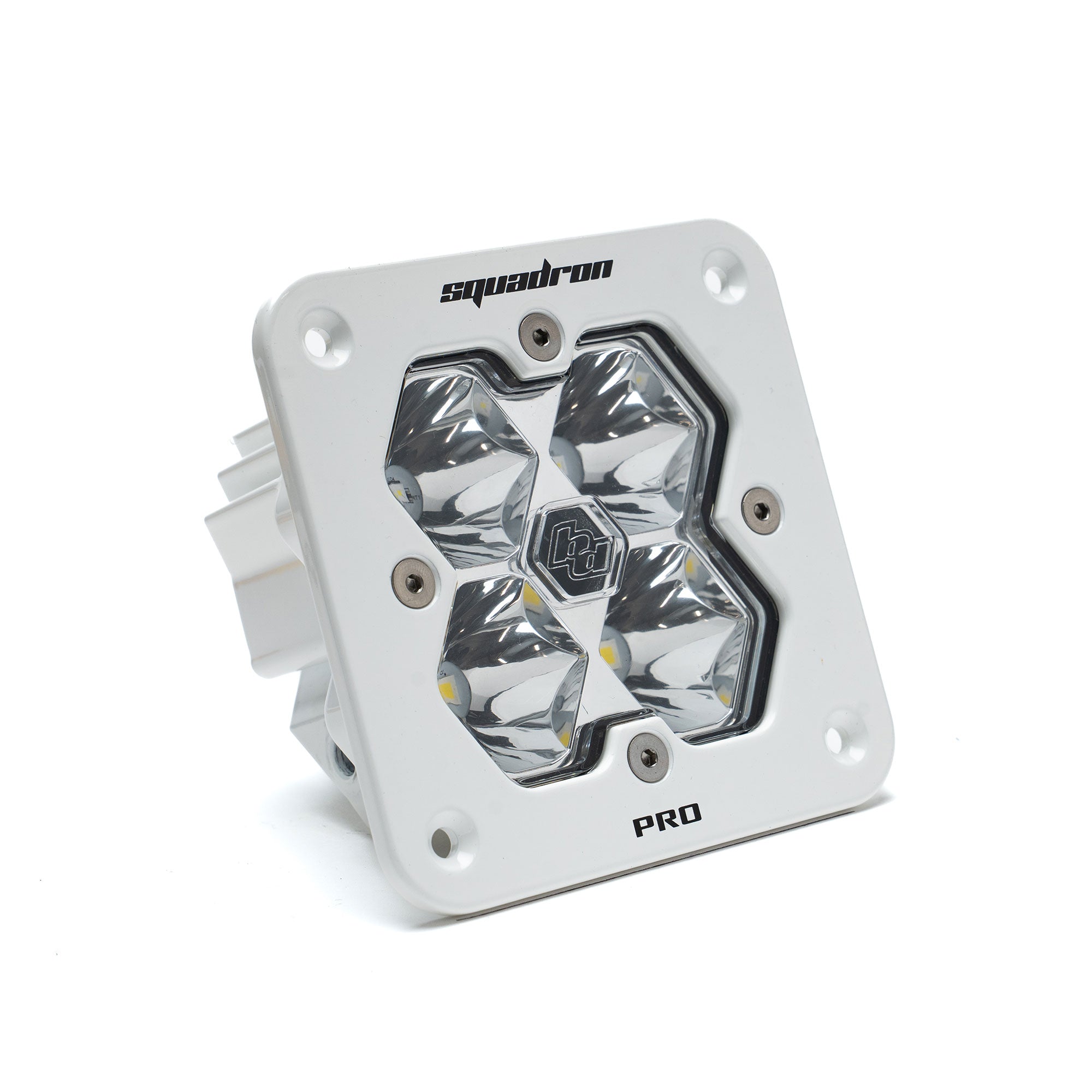 Baja Designs Squadron Pro 2.0 White, Flush Mount, LED (Single Light)