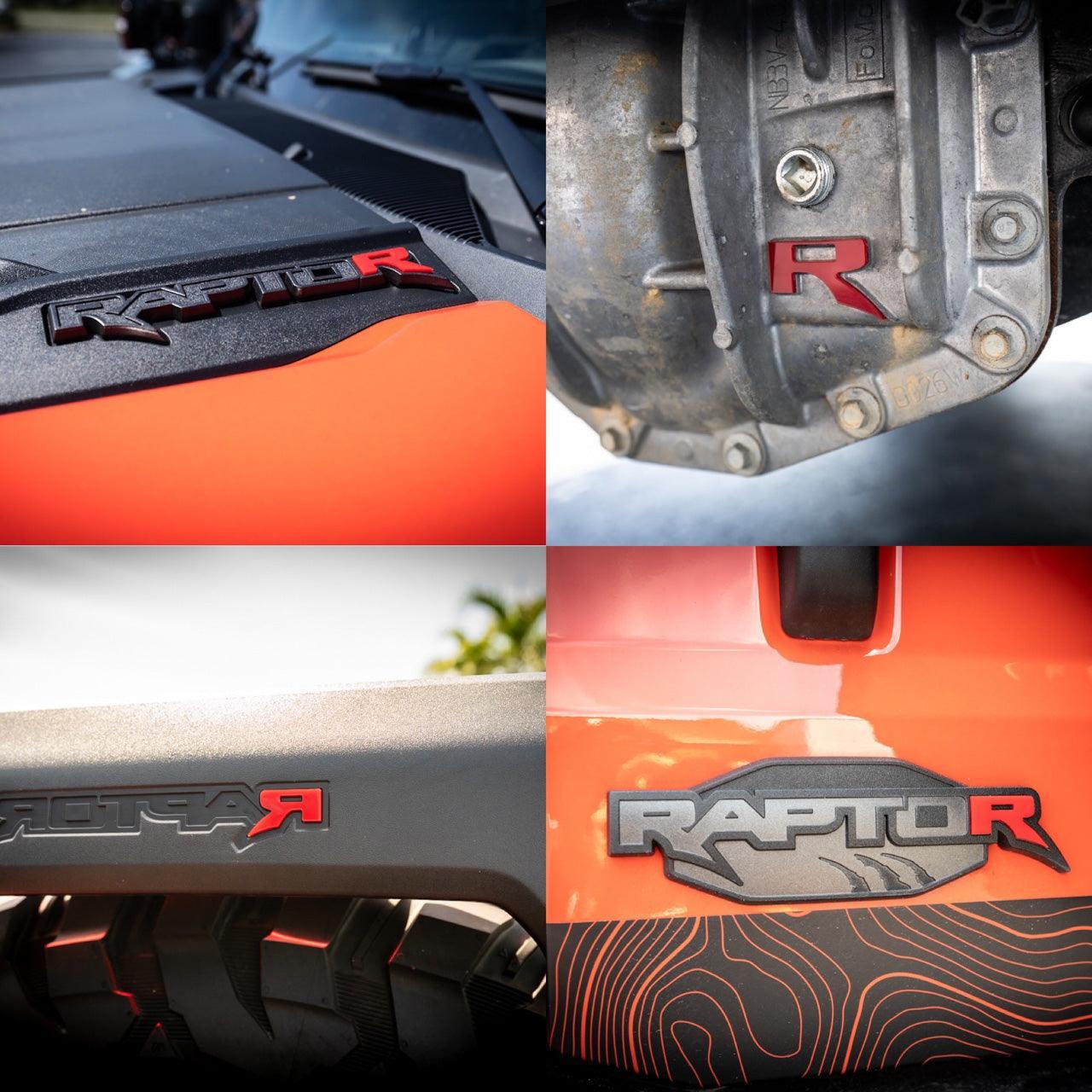 Acrylic R Inlay Kit For 2022+ Bronco Raptor
