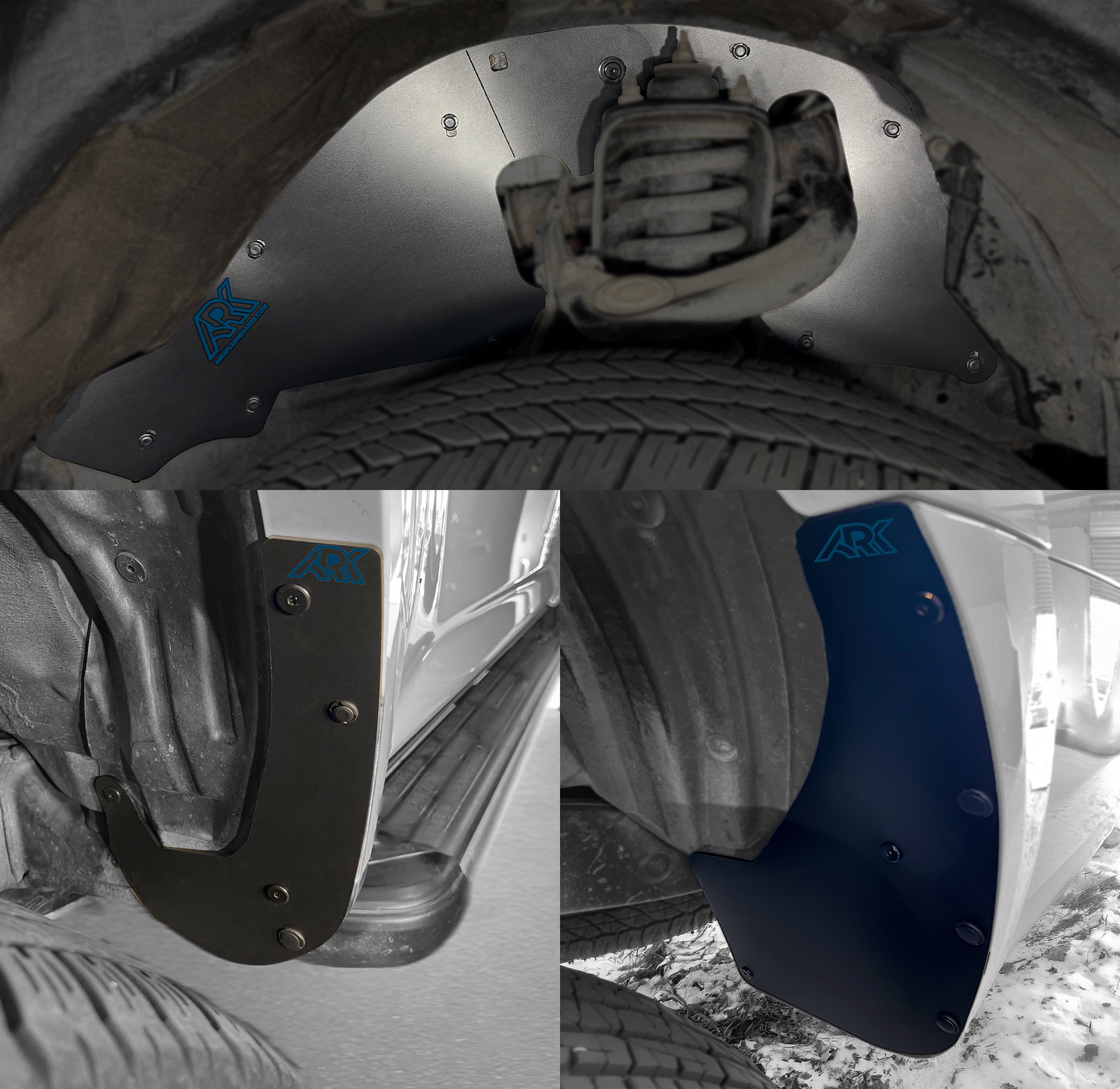 TriXpoly Splash Guards, Mud Flap & Micro Deletes For 2010-2024 Toyota 4Runner