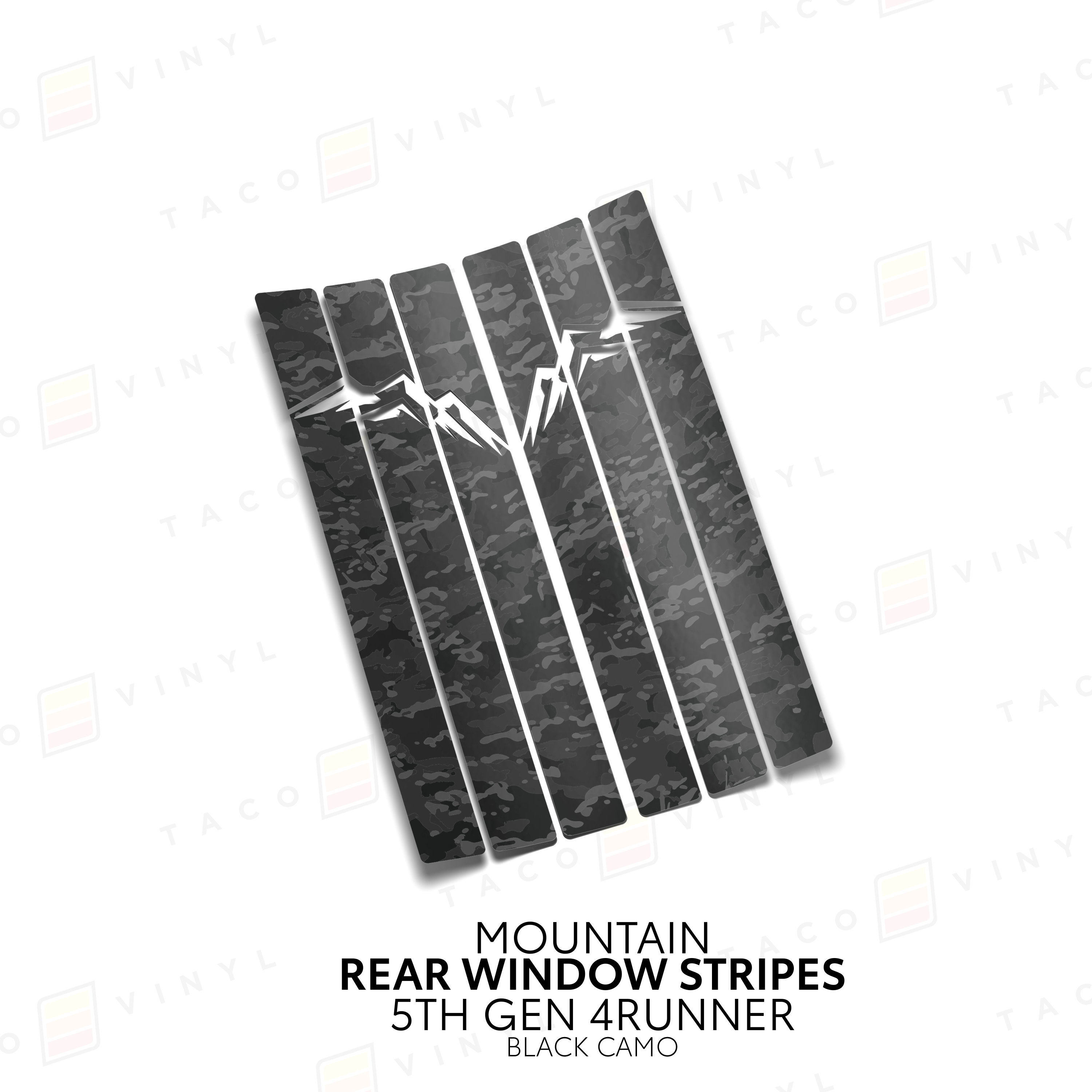 Rear Window Stripes For 4Runner