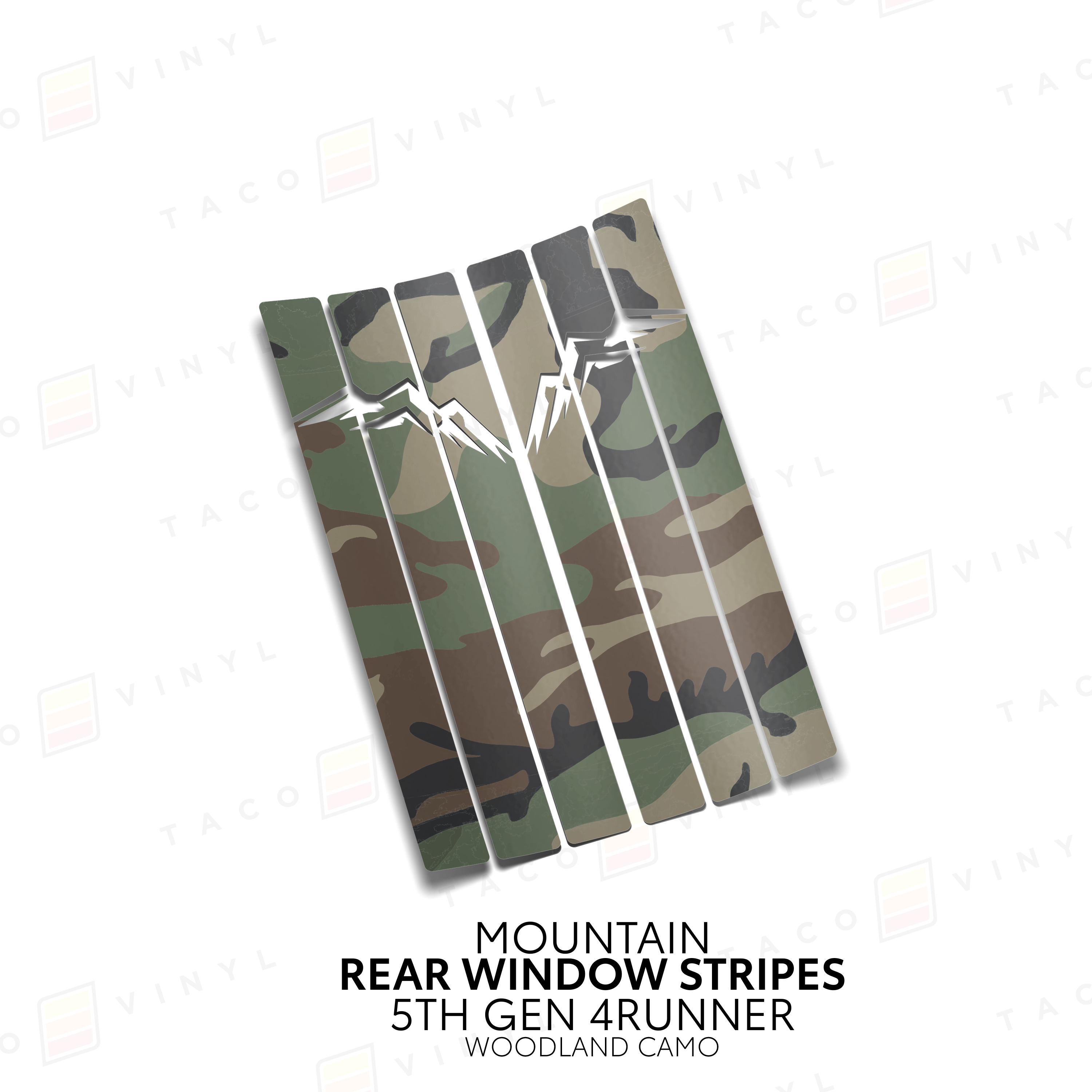 Rear Window Stripes For 4Runner
