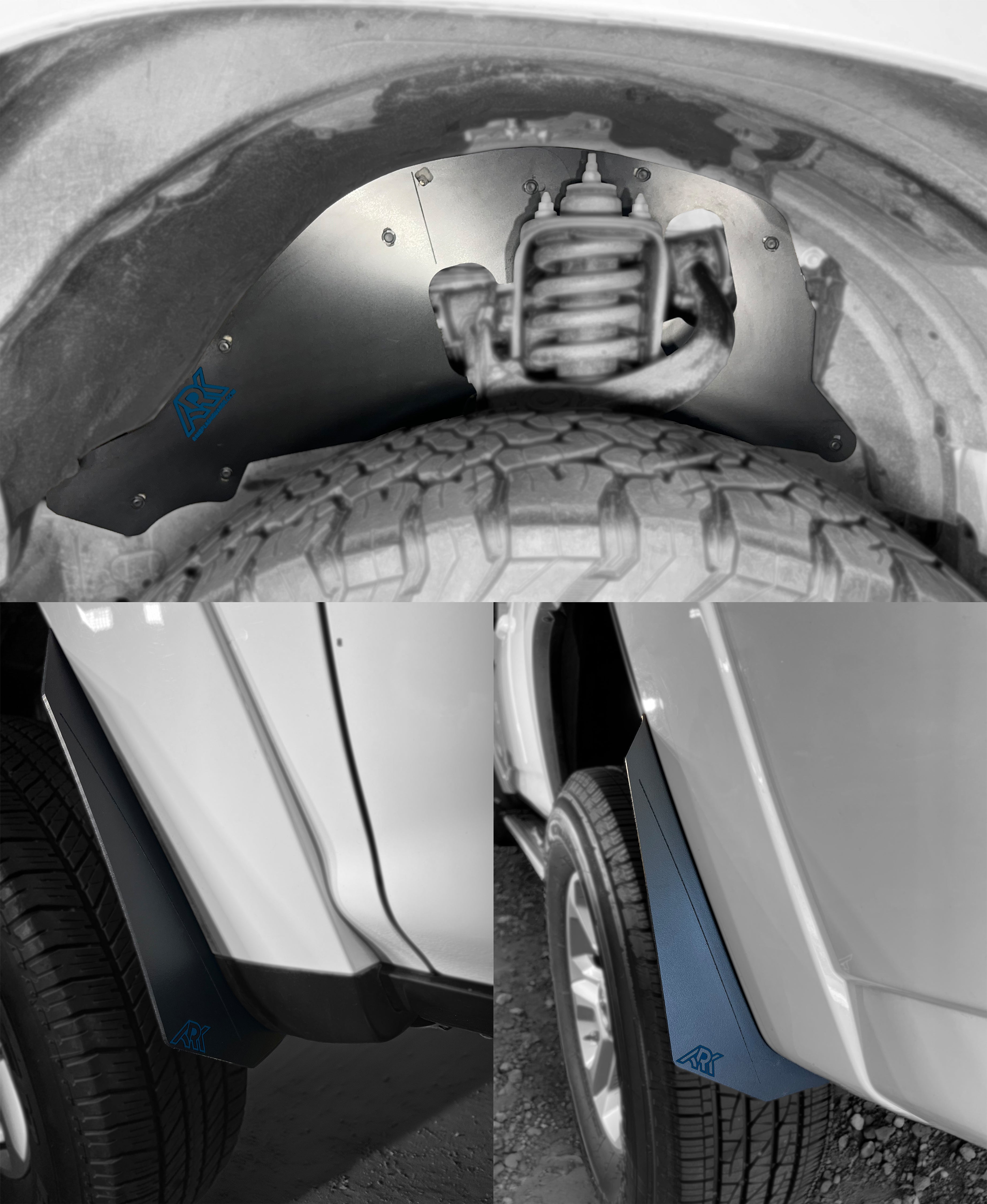 TriXpoly Splash Guards, Mud Flap & Micro Deletes For 2010-2024 Toyota 4Runner