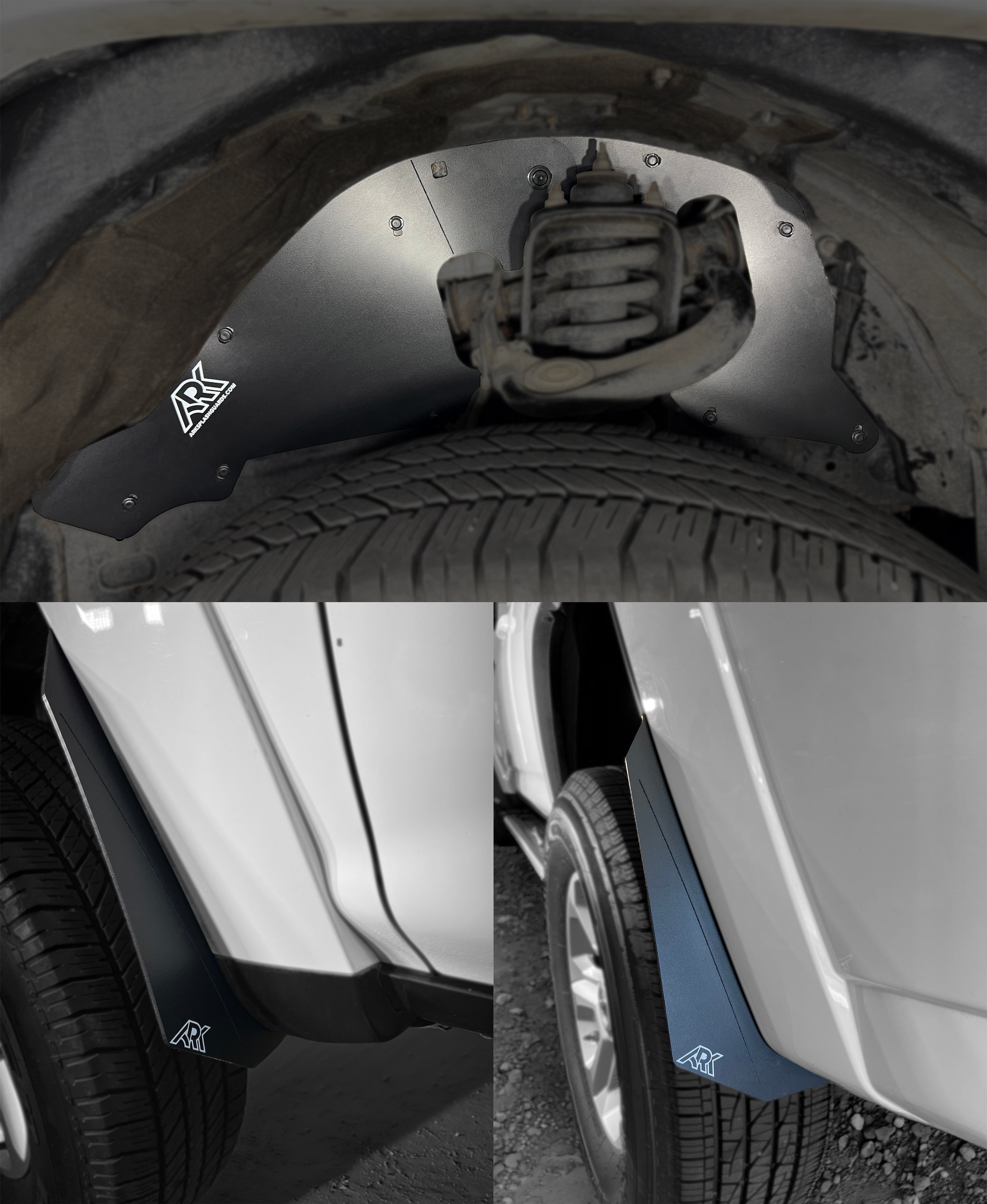 TriXpoly Splash Guards, Mud Flap & Micro Deletes For 2010-2024 Toyota 4Runner