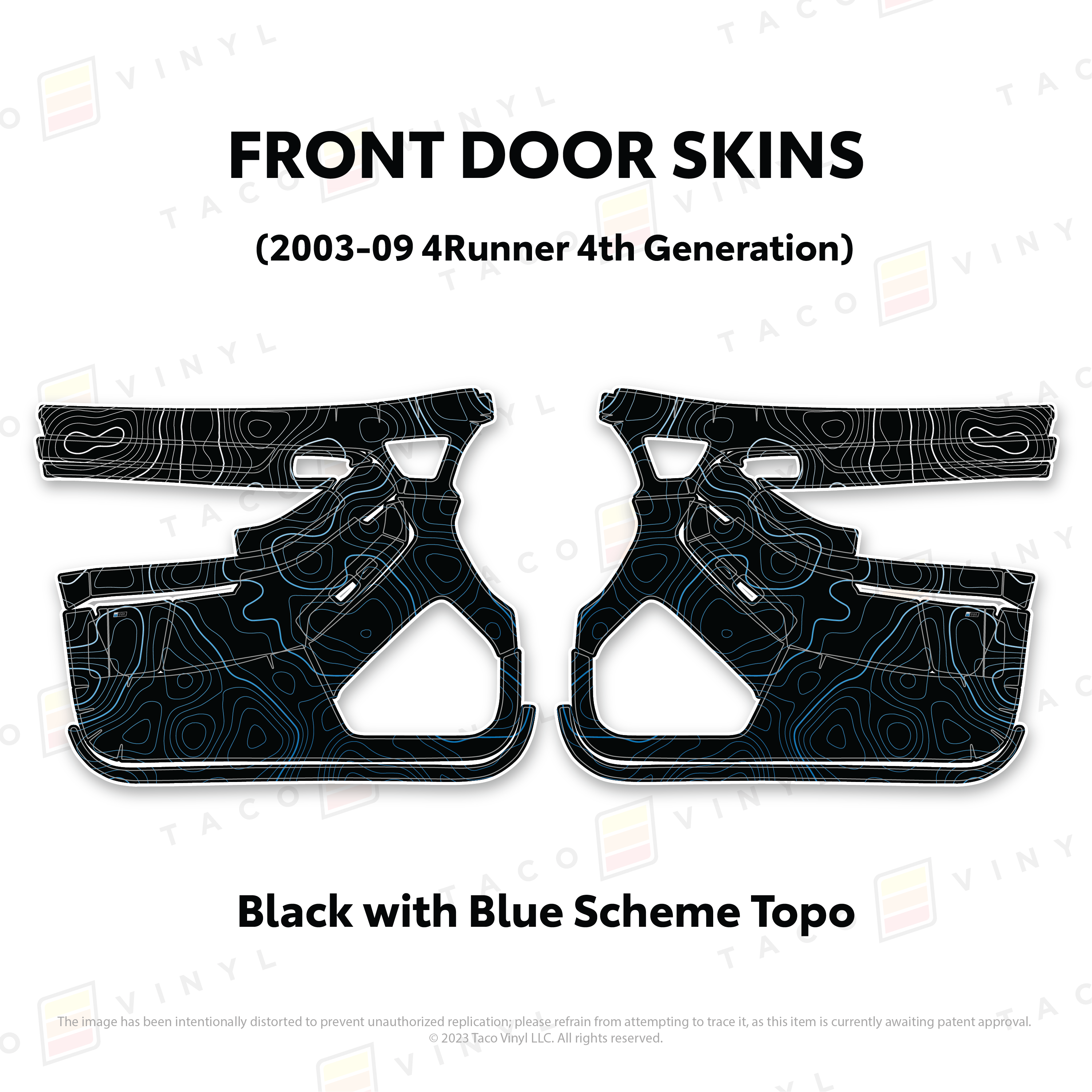 2003-2009 Door Skins For 4Runner