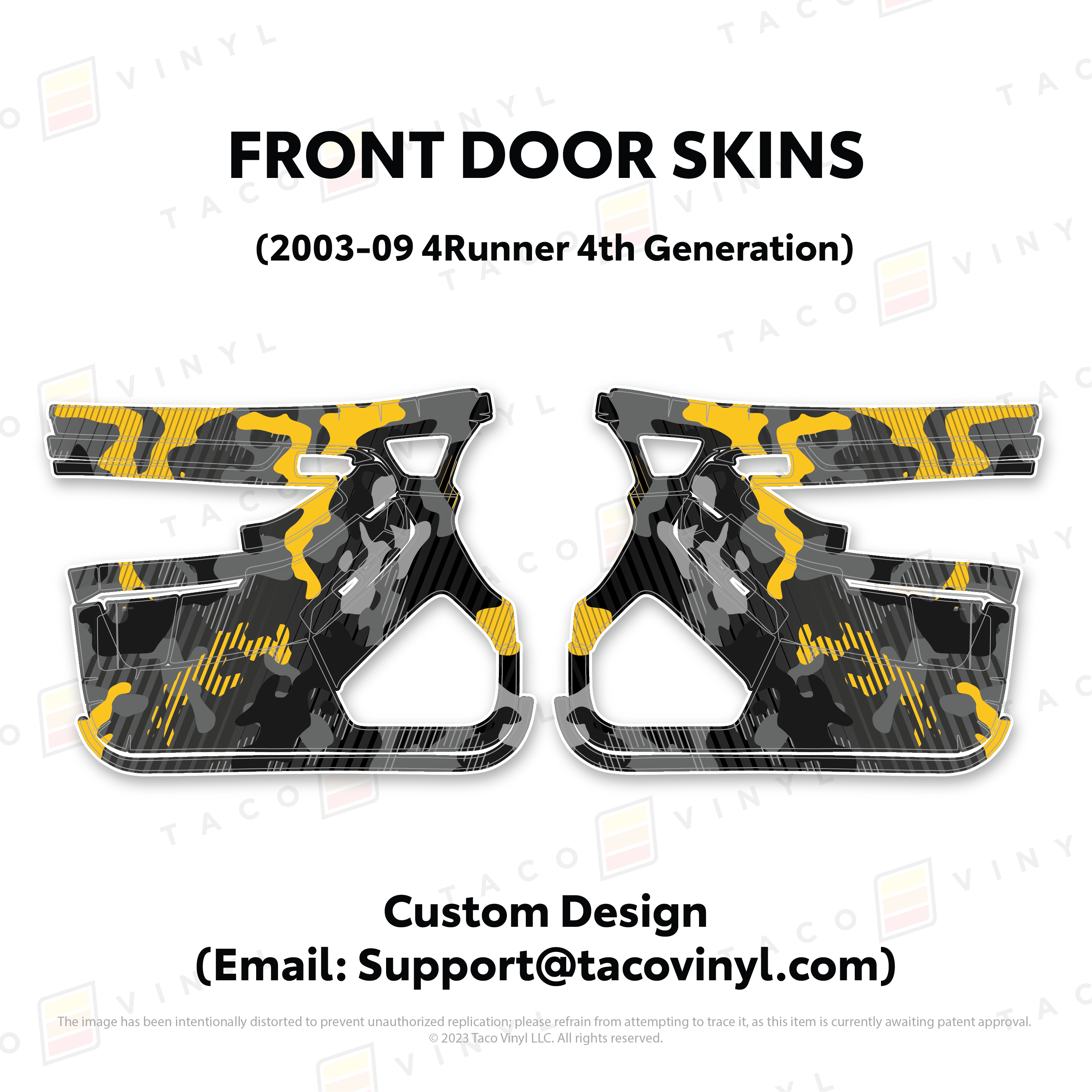 2003-2009 Door Skins For 4Runner