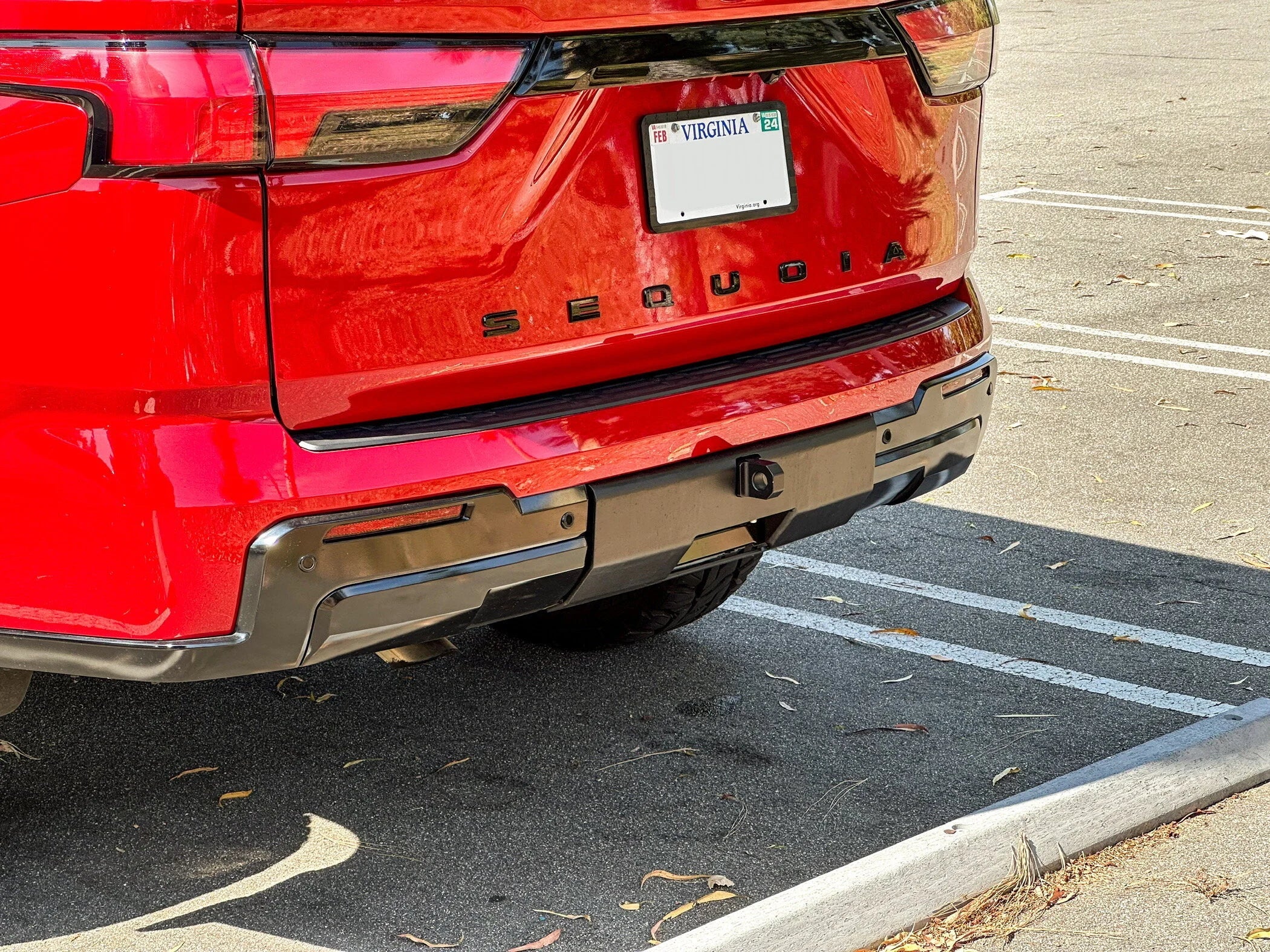 NYTOP Rear Recovery Point/Hybrid Bumper For 2023-Current Toyota Sequoia