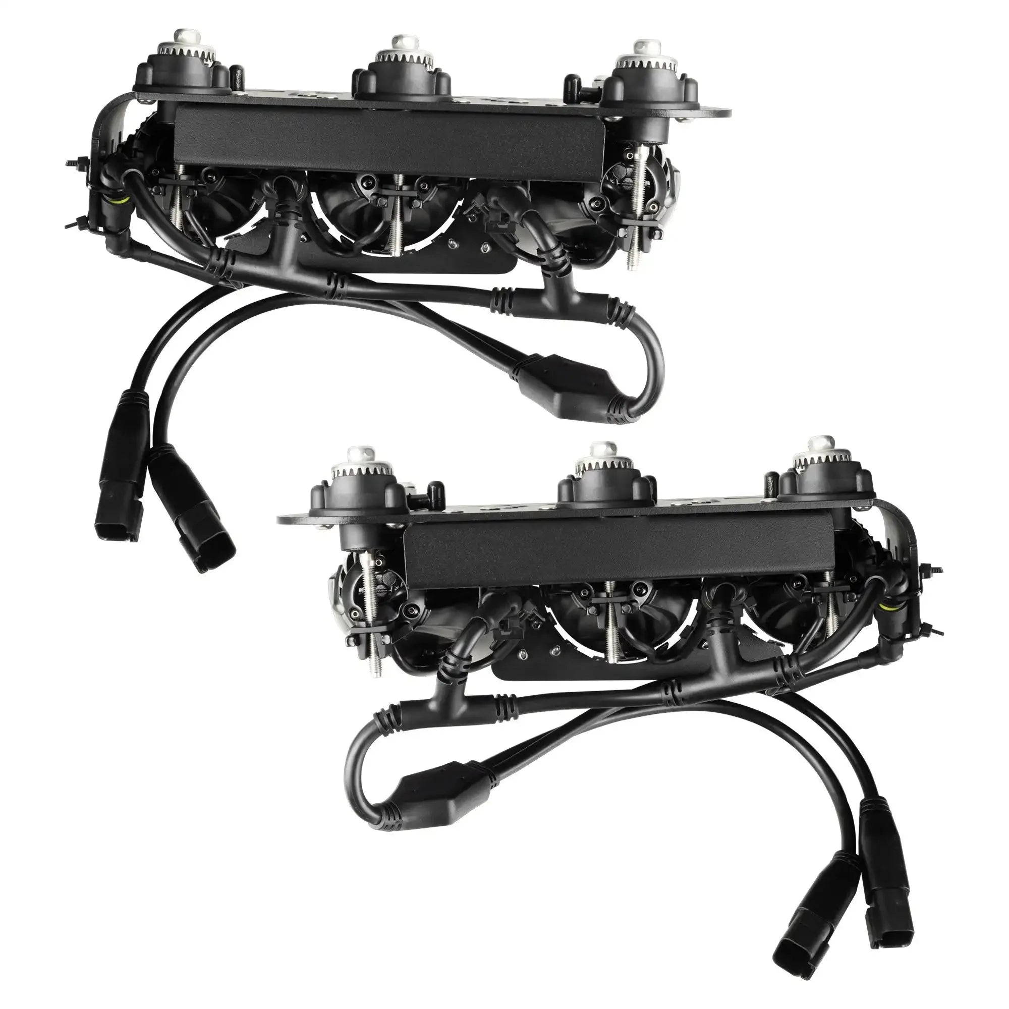 ORACLE Lighting 2021-2025 Ford Bronco Off Road LASER Auxiliary Lights + LED Fog Light Kit for Steel Bumper