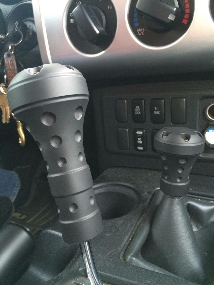 V1 Shift Knob - For Automatic FJ Cruiser/5th Gen 4Runner Set - BLACK