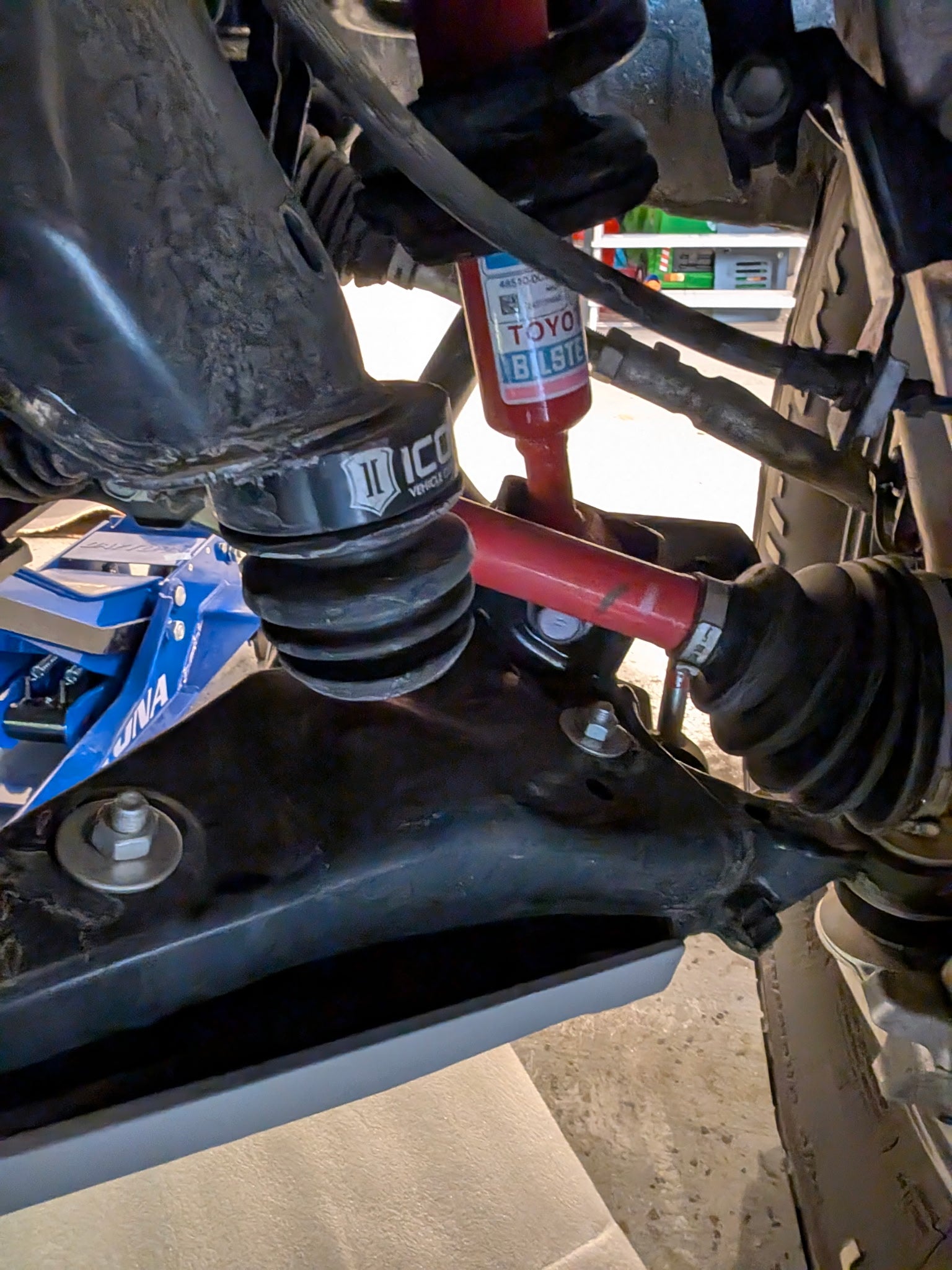 NYTOP Lower Control Arm Skid Plate Kit For 2022-Current Toyota Tundra/Sequoia