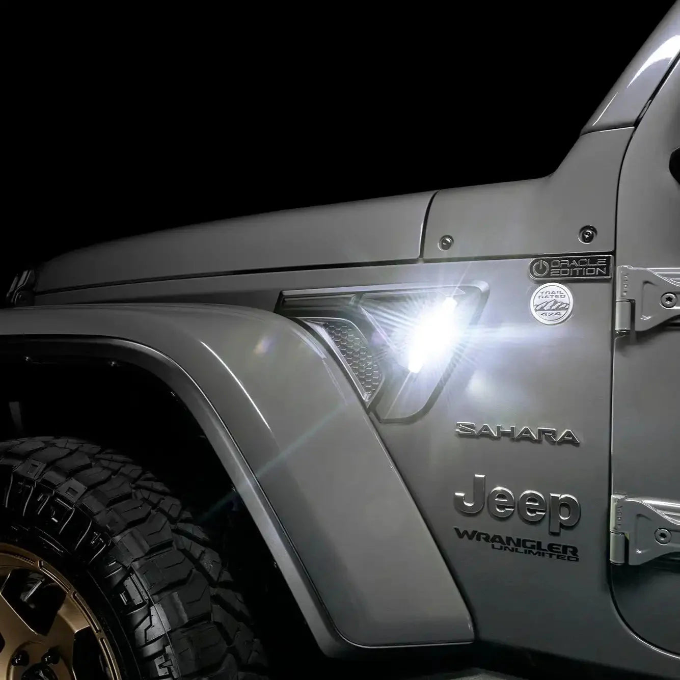 Sidetrack LED Fender Lights For Jeep Wrangler JL & Gladiator JT - Entry & Turn Signal | ORACLE