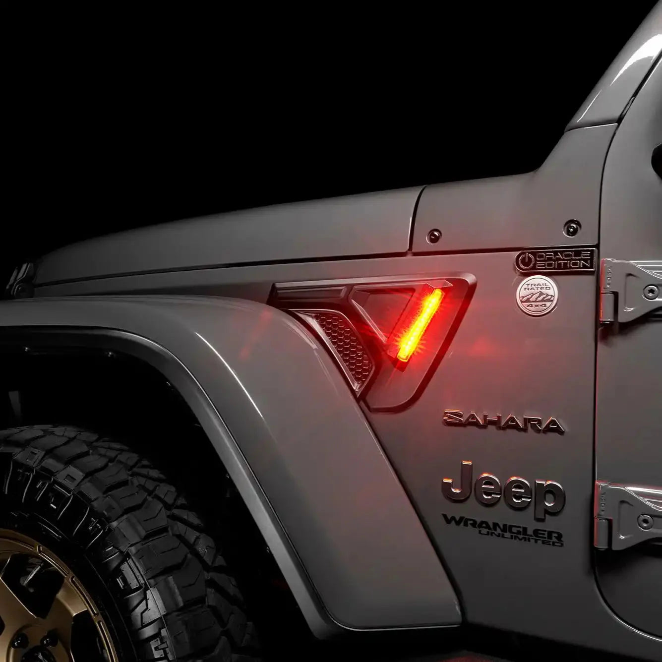 Sidetrack LED Fender Lights For Jeep Wrangler JL & Gladiator JT - Entry & Turn Signal | ORACLE