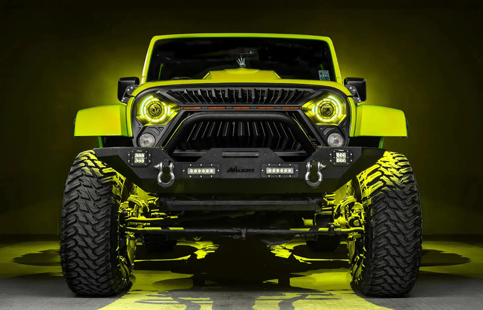 ORACLE Lighting Oculus™ 7" ColorSHIFT Bi-LED Projector Headlights for Jeep Wrangler JK