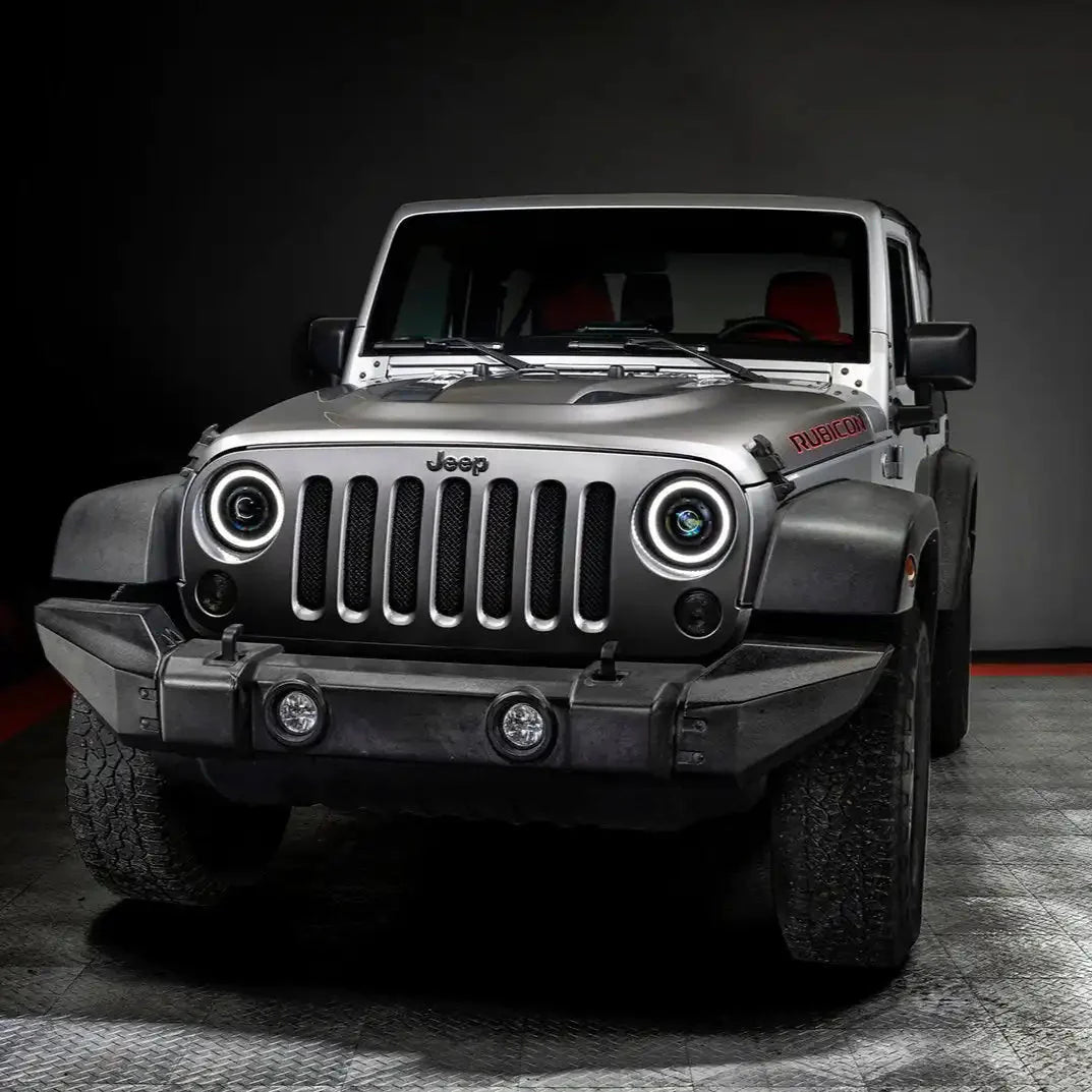 ORACLE Lighting Oculus™ 7" Switchback Bi-LED Projector Headlights for Jeep Wrangler JK