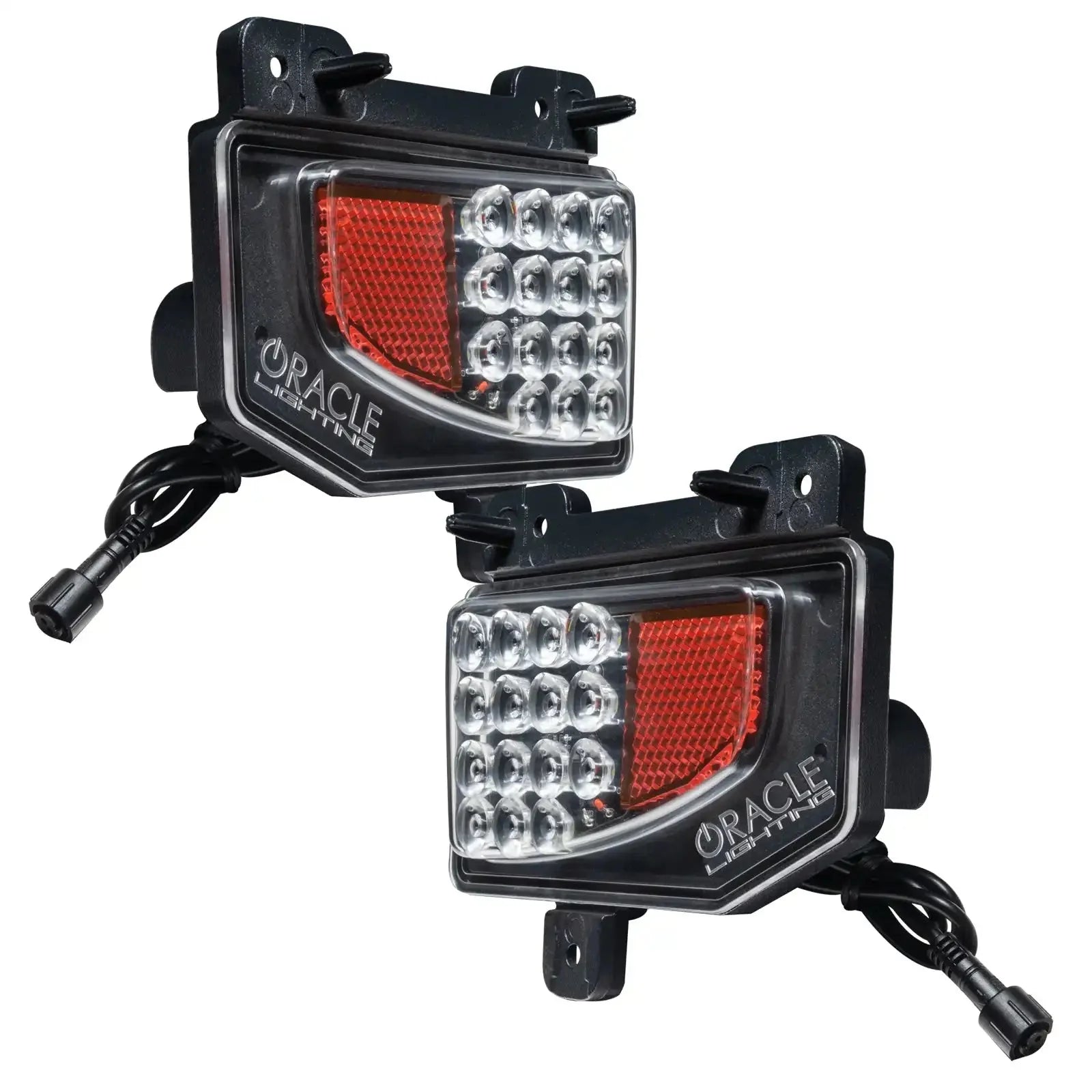 Rear Bumper LED Reverse Lights For 2020-2025 Jeep Gladiator JT | 1,500 Lumens