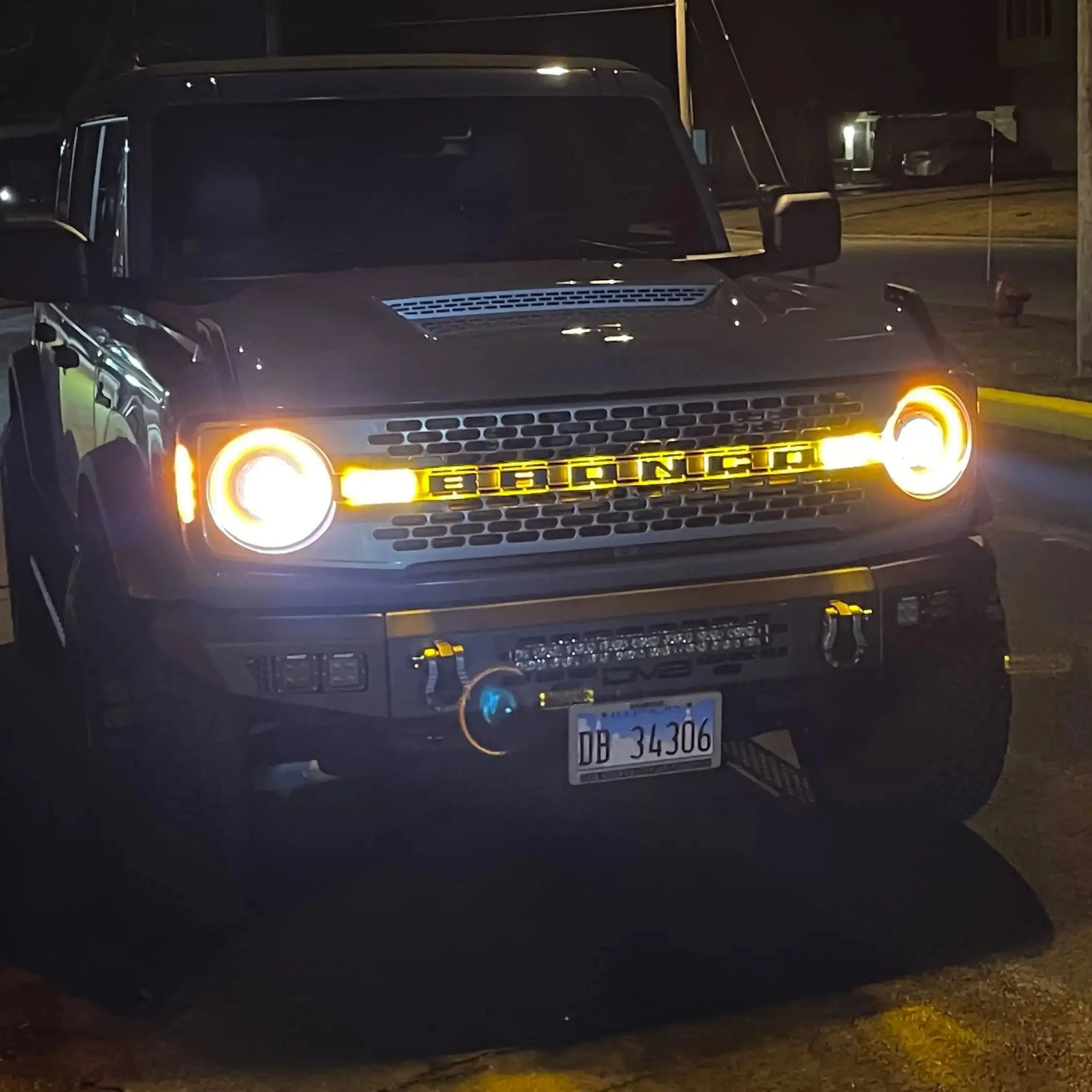 ORACLE Lighting Oculus™ Bi-LED Projector Headlights For 2021-2026 Ford Bronco