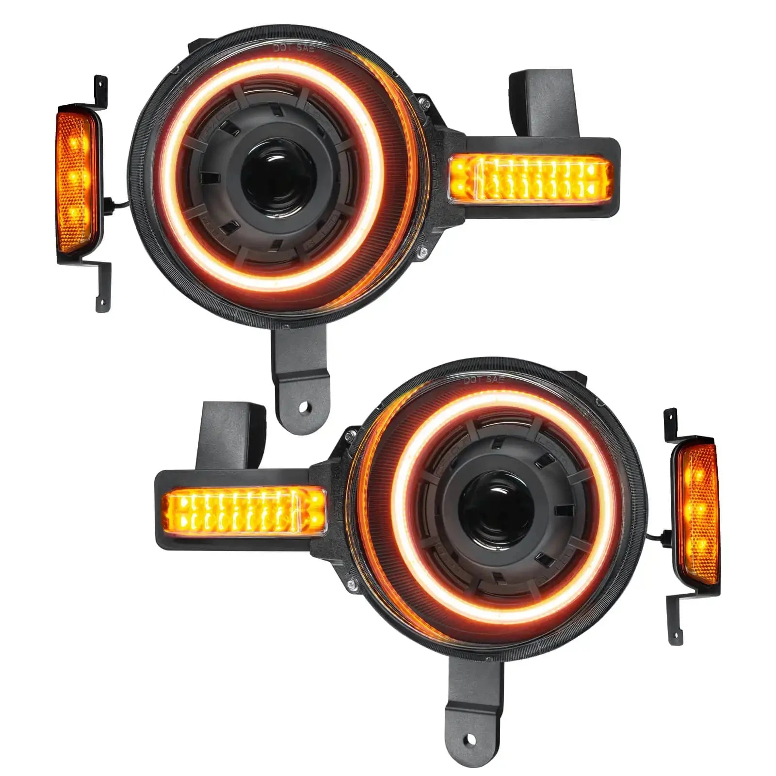 ORACLE Lighting Oculus™ Bi-LED Projector Headlights For 2021-2026 Ford Bronco