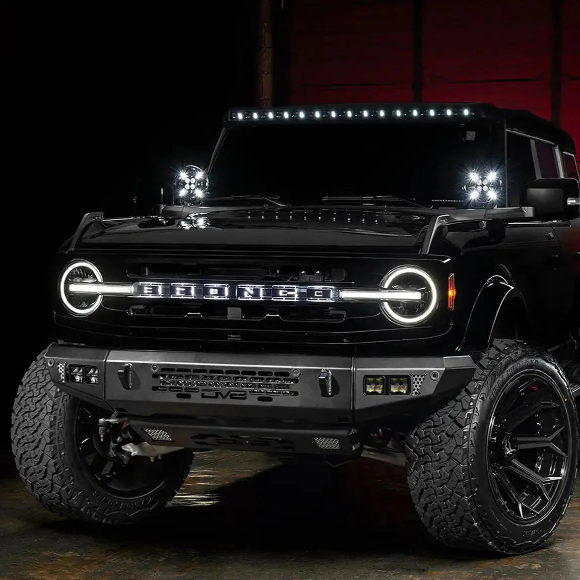 Integrated Roof LED Light Bar For Ford Bronco | ORACLE 18,000 Lumens 240W