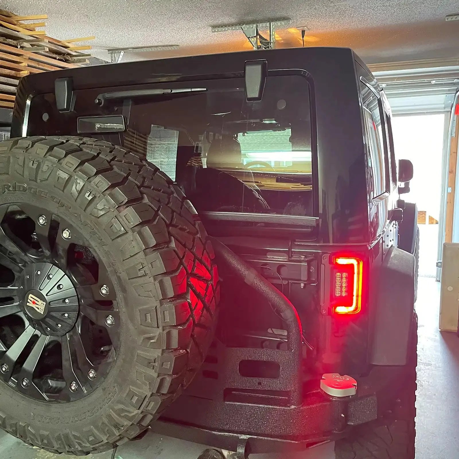 V2 | Flush Mount LED Tail Lights For 2007-2017 Jeep Wrangler JK | Low-Profile Trail Protection