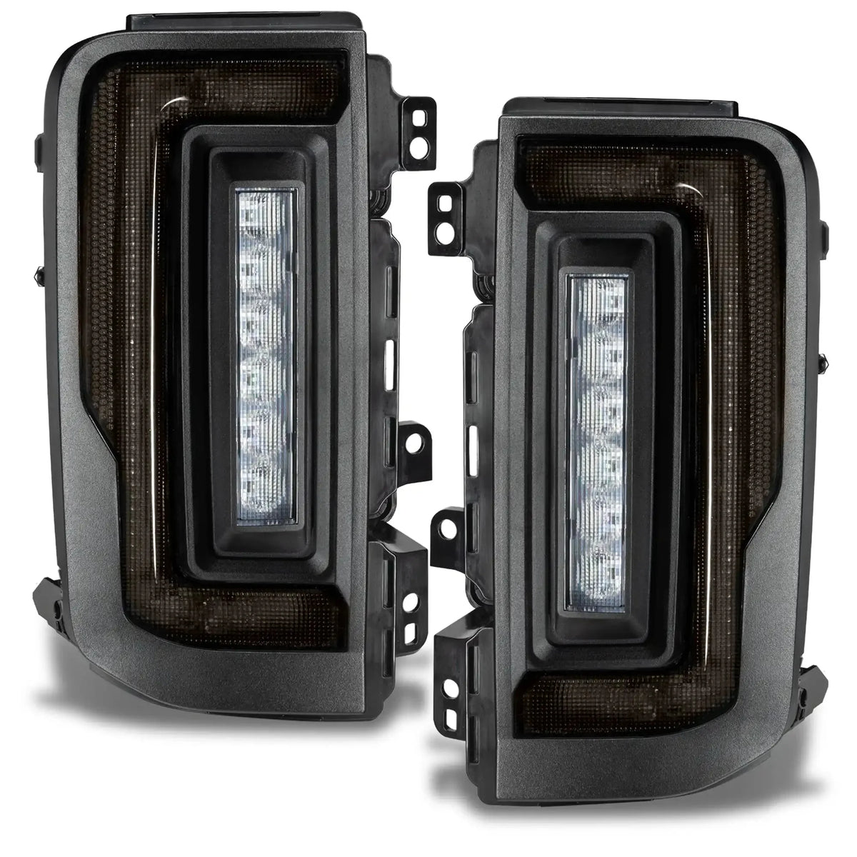 V2 | Flush Mount LED Tail Lights For 2021-2025 Ford Bronco - Low Profile | 1,400 Lumens