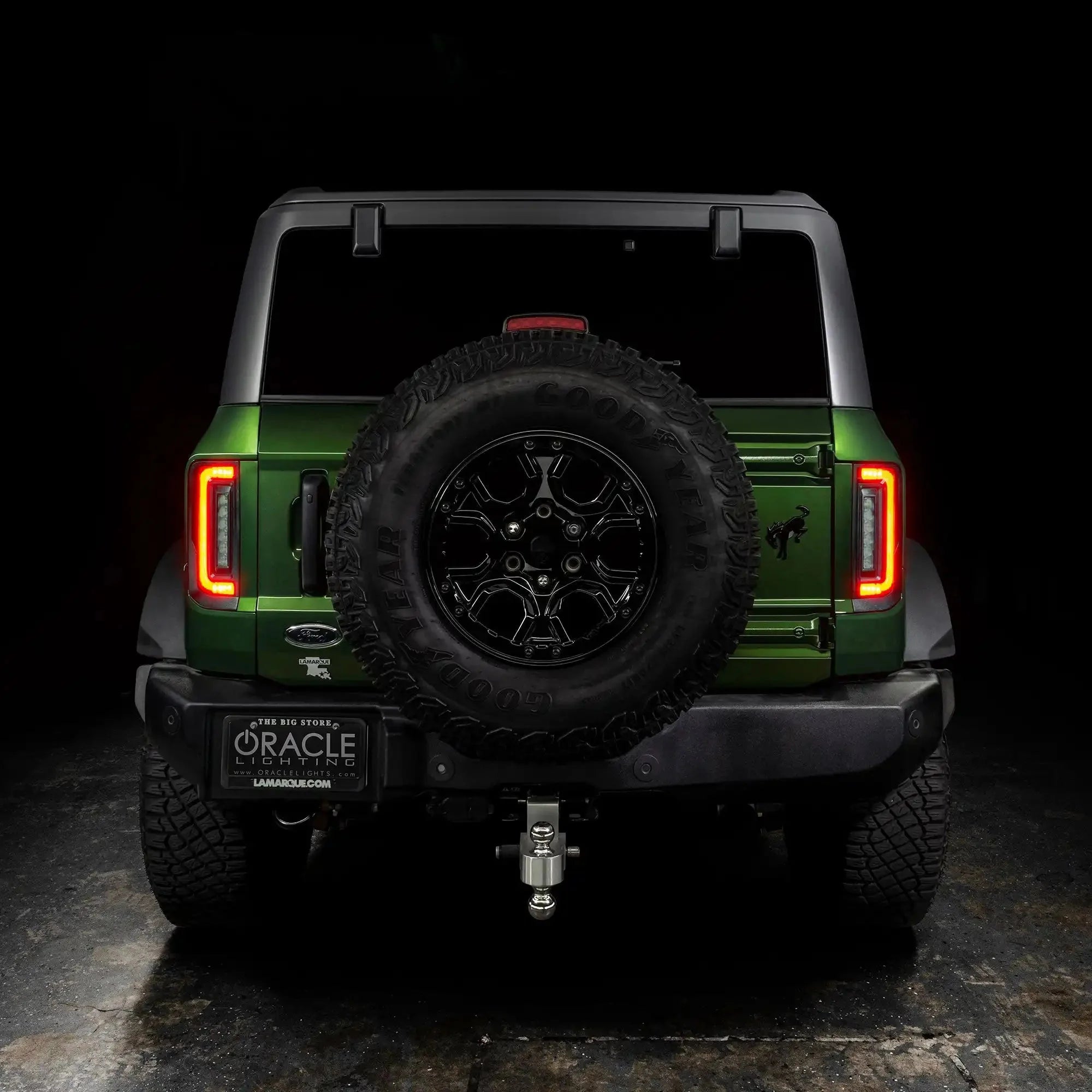 V2 | Flush Mount LED Tail Lights For 2021-2025 Ford Bronco - Low Profile | 1,400 Lumens