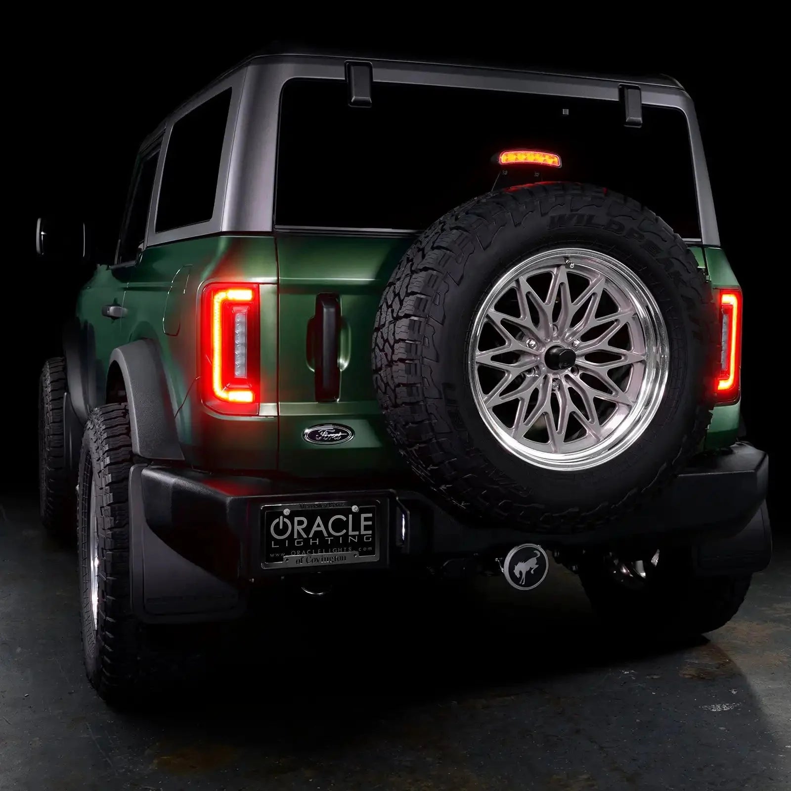 V2 | Flush Mount LED Tail Lights For 2021-2025 Ford Bronco - Low Profile | 1,400 Lumens