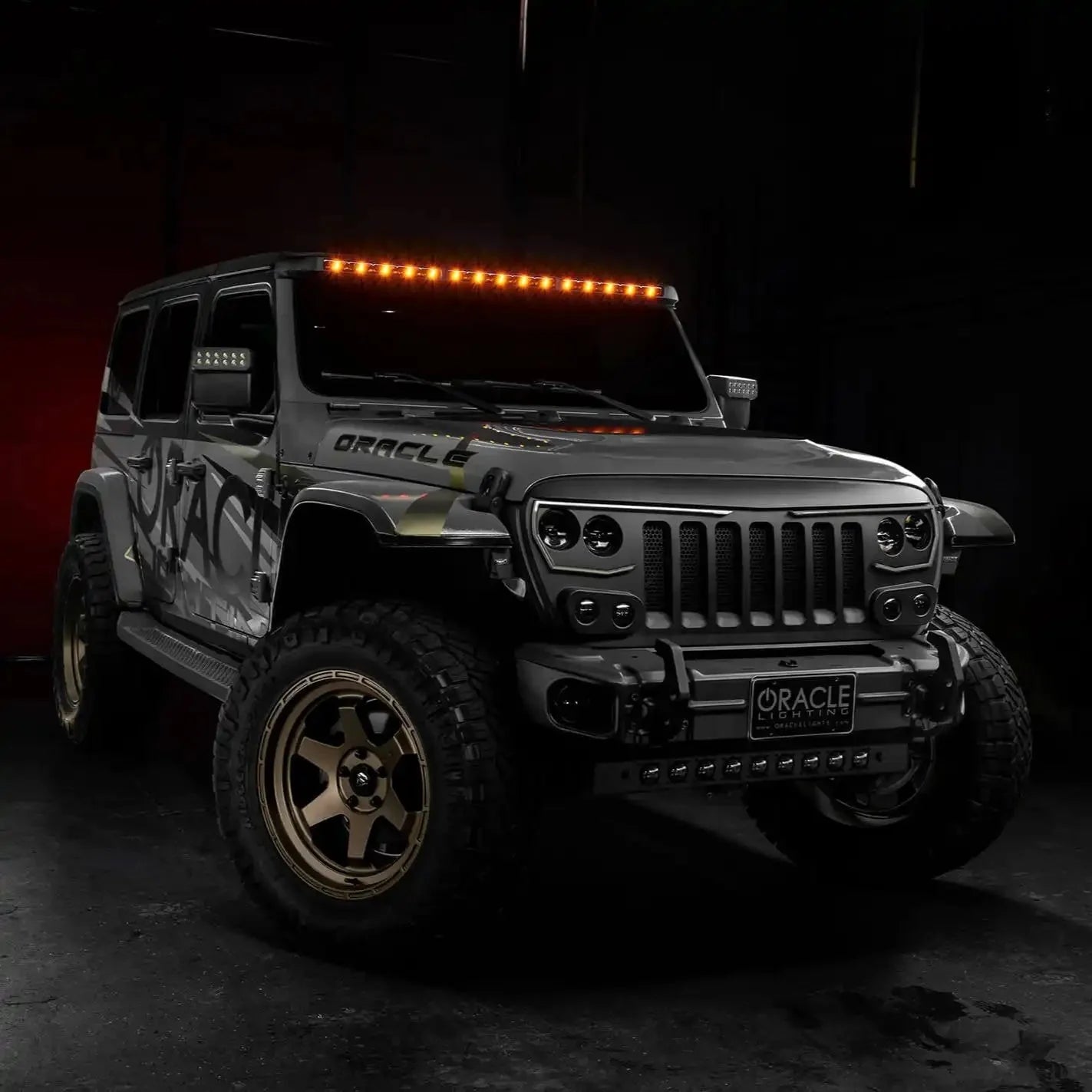 Integrated Roof LED Light Bar For Jeep JL/JT | ORACLE 18,000 Lumens 240W
