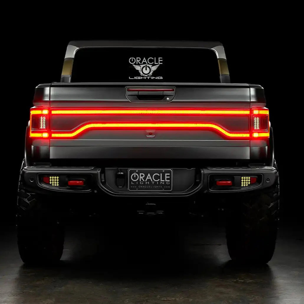 Racetrack LED Tailgate Panel Light For 2020-2025 Jeep Gladiator JT