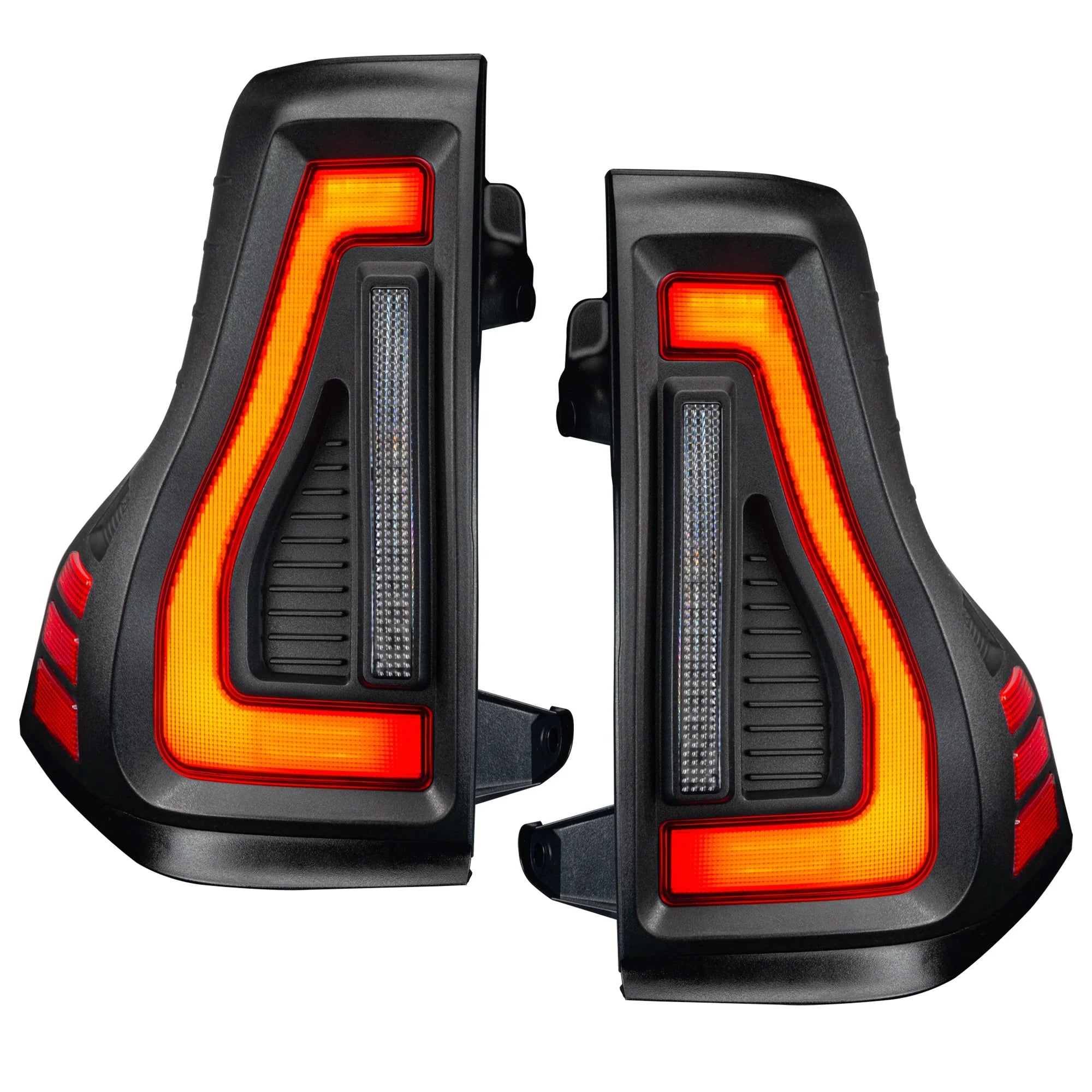 Flush Mount LED Tail Lights For 2010-2023 Lexus GX460 Toyota Prado Sequential Lensless