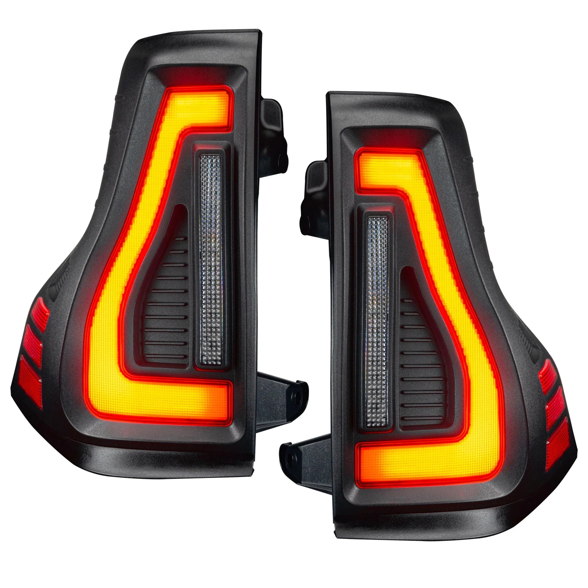 Flush Mount LED Tail Lights For 2010-2023 Lexus GX460 Toyota Prado Sequential Lensless