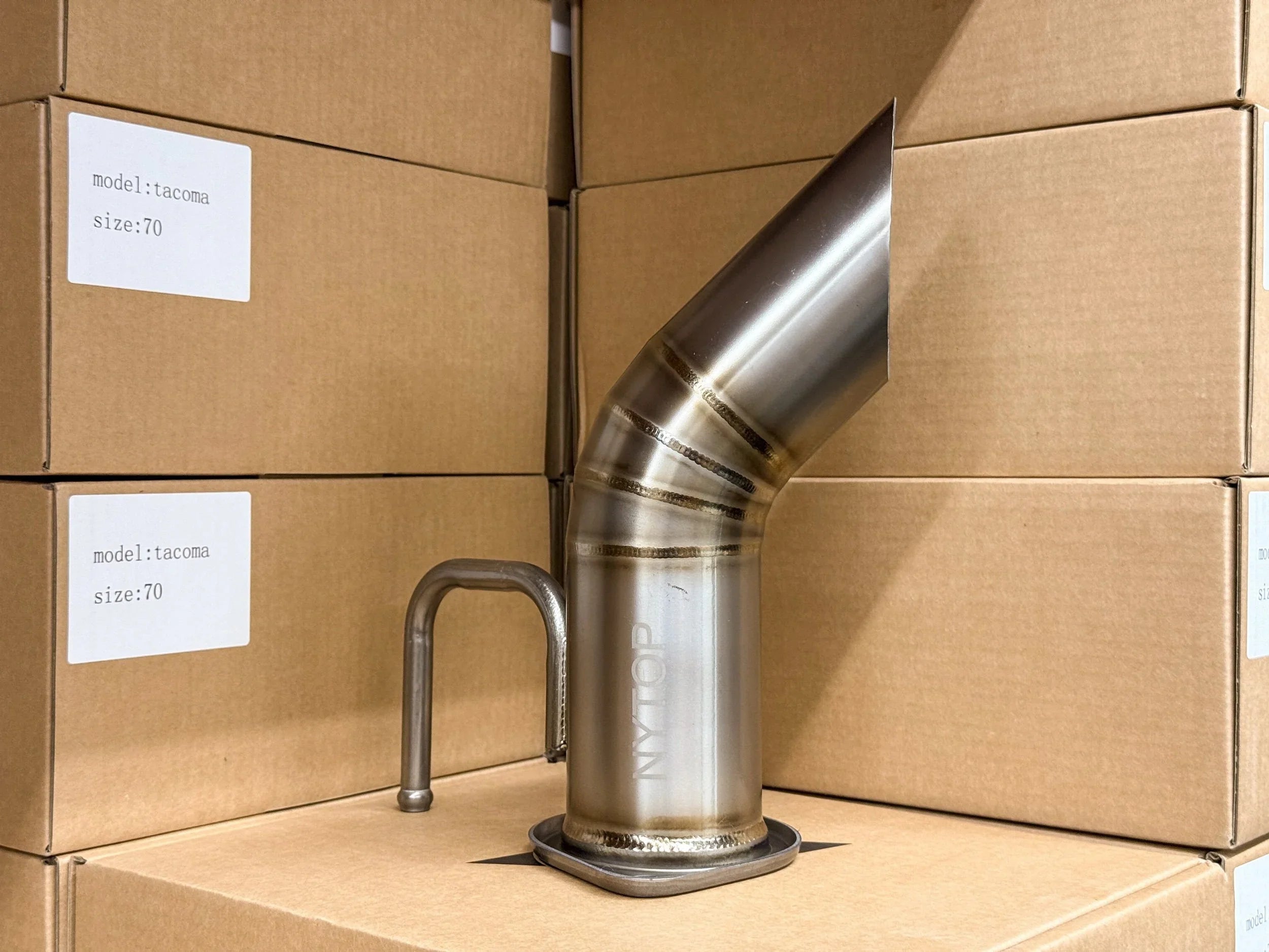 NYTOP Titanium Axle Dump Exhaust Tip For 2024-Current Toyota Tacoma