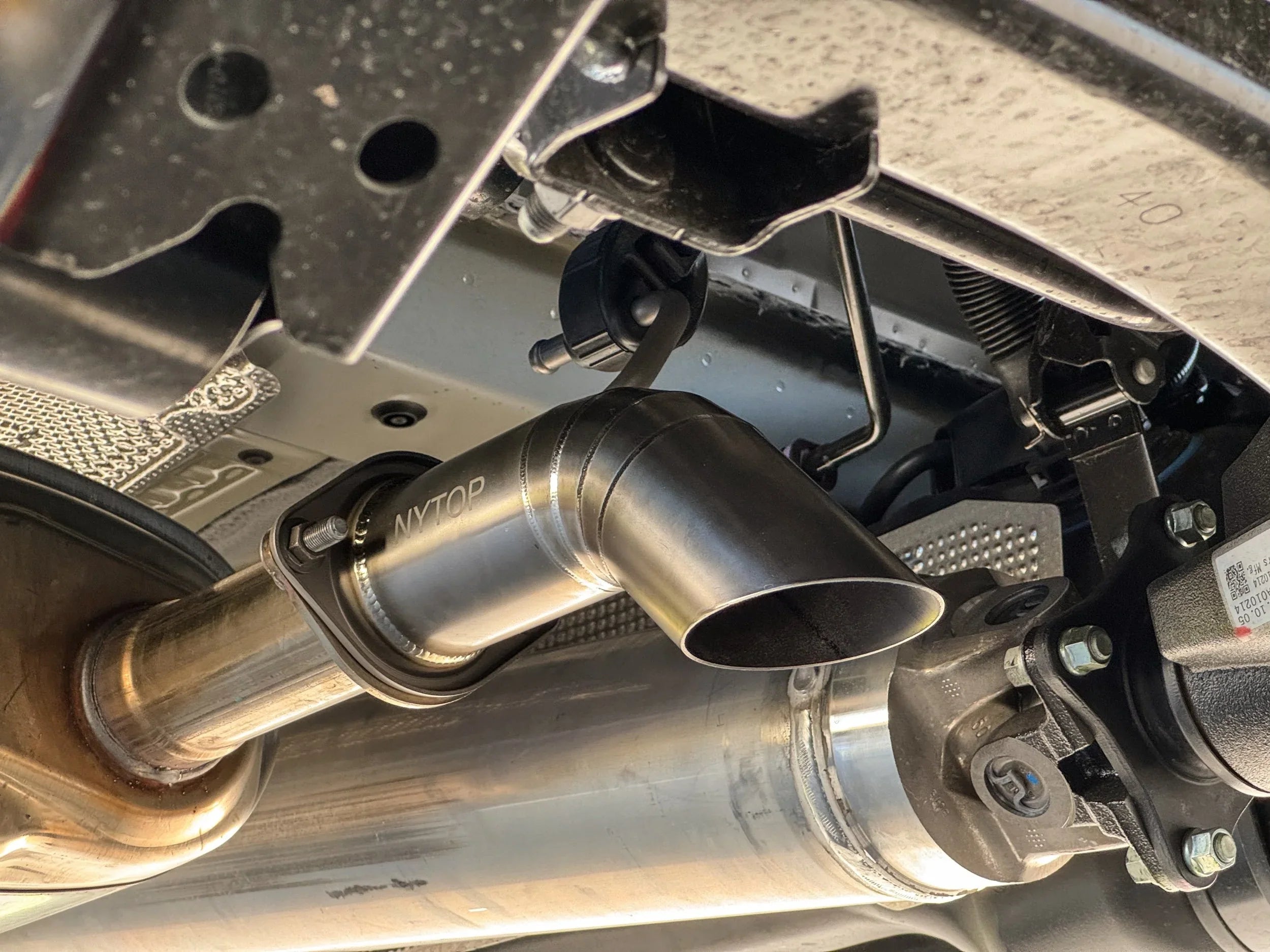 NYTOP Titanium Axle Dump Exhaust Tip For 2024-Current Toyota Tacoma