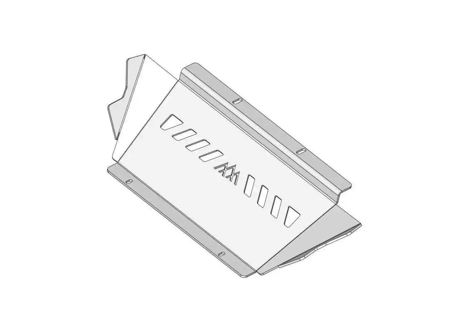 Aluminum Connector Skid Plate For Toyota 4Runner 5th Gen (2010-2024)