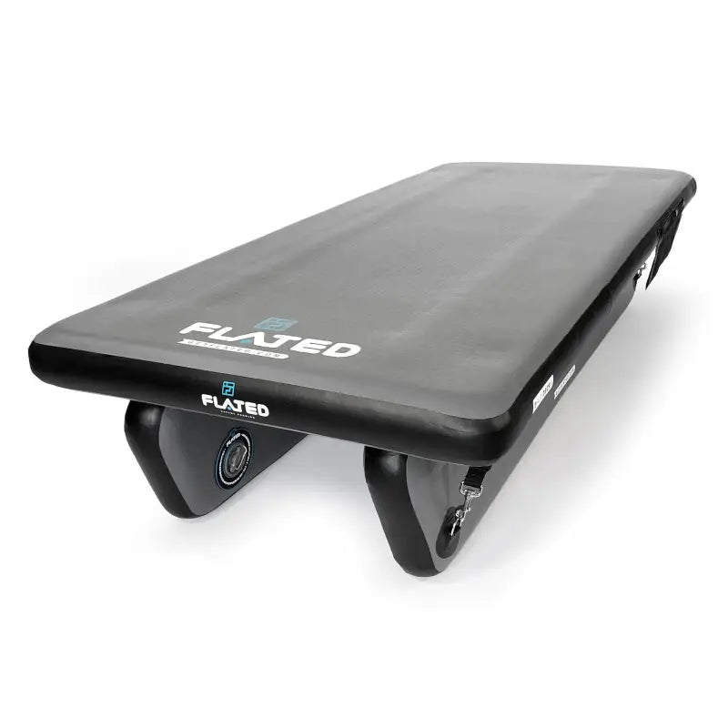 6' Cot - Portable Air-Deck angled view, highlighting its inflatable structure and durable materials for vehicle and outdoor use.