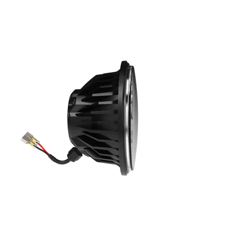 Profile view of the Gravity® LED G6 light pod with a compact design, wide-40 beam lens, and durable black housing.