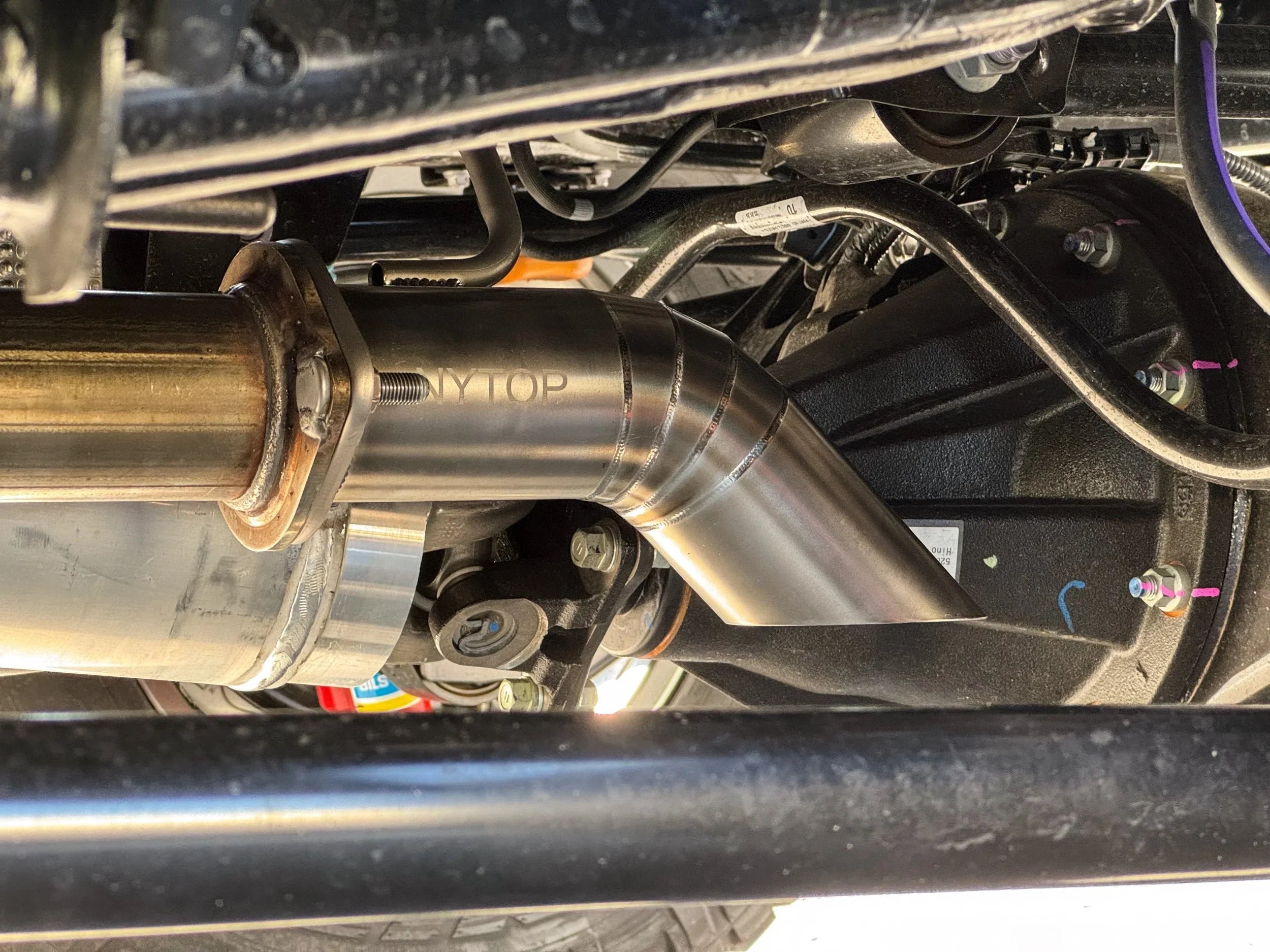 NYTOP Titanium Axle Dump Exhaust Tip For 2024-Current Toyota Tacoma