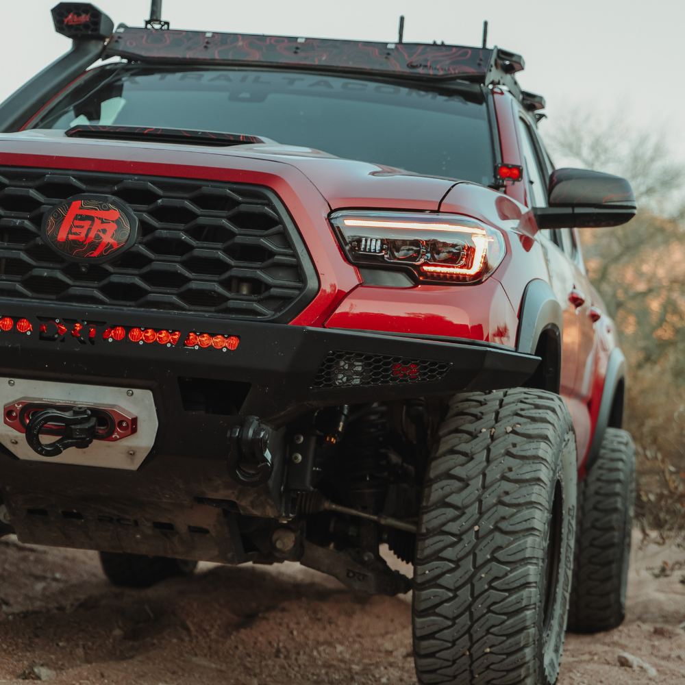 Plate Front Bumper For Toyota Tacoma / 3rd Gen / 2016-2023
