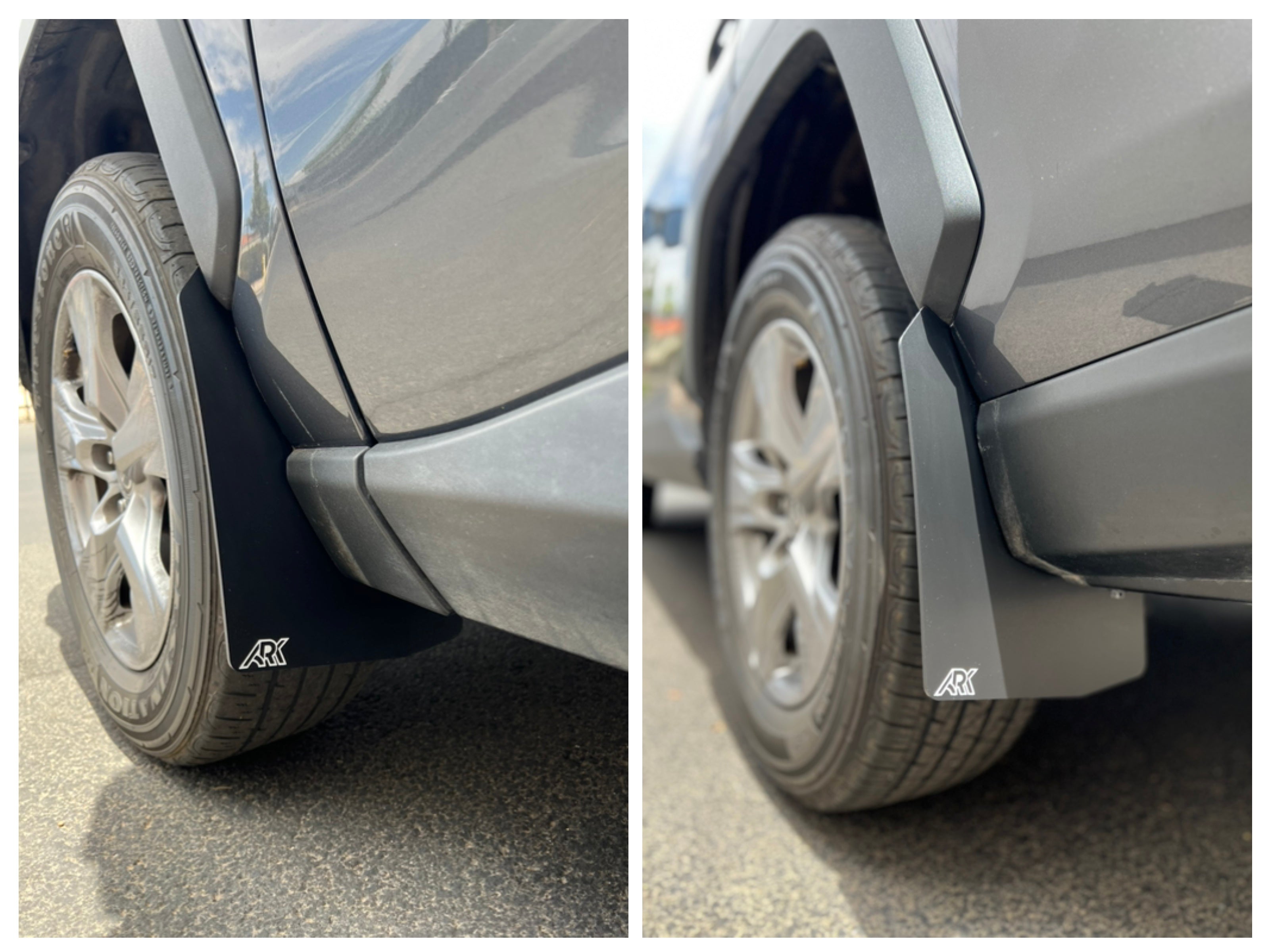 TriXPoly Mid Mudflaps For 2019-2025 Toyota RAV4 Gen 5