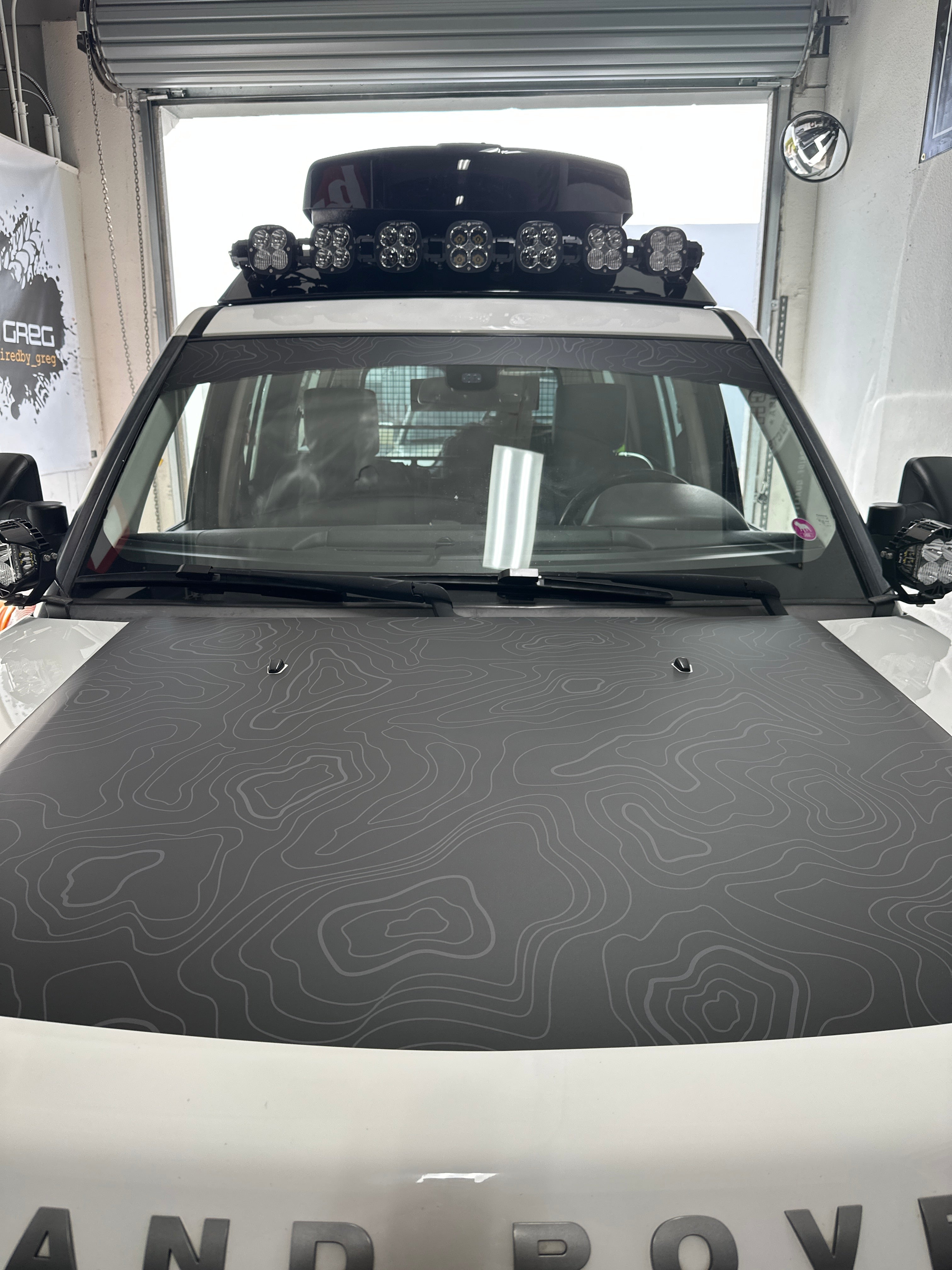 Hood Stamp For Land Rover Discovery LR4