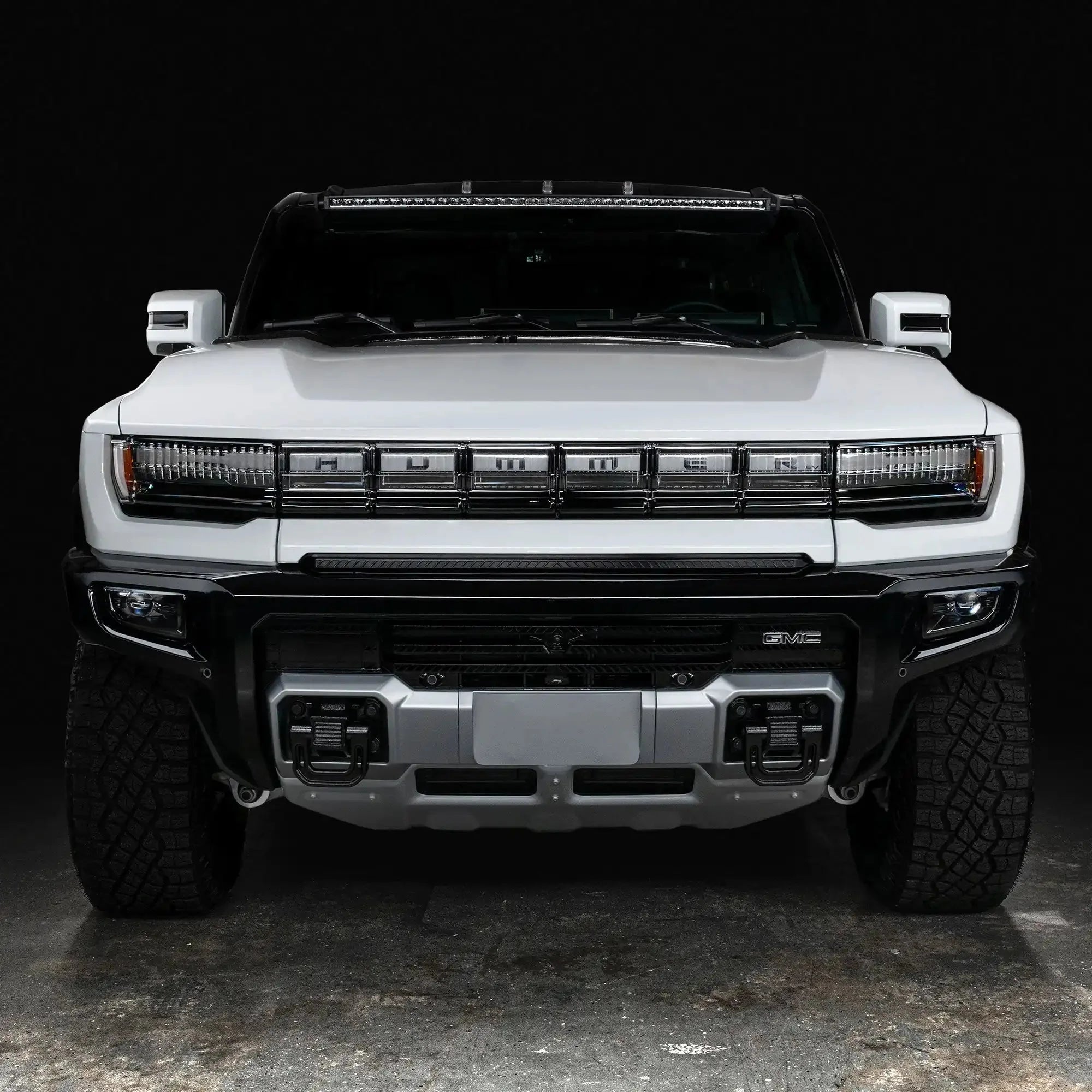 2022-2025 Hummer EV 50" Roof Mount Curved Light Bar w/ Brackets