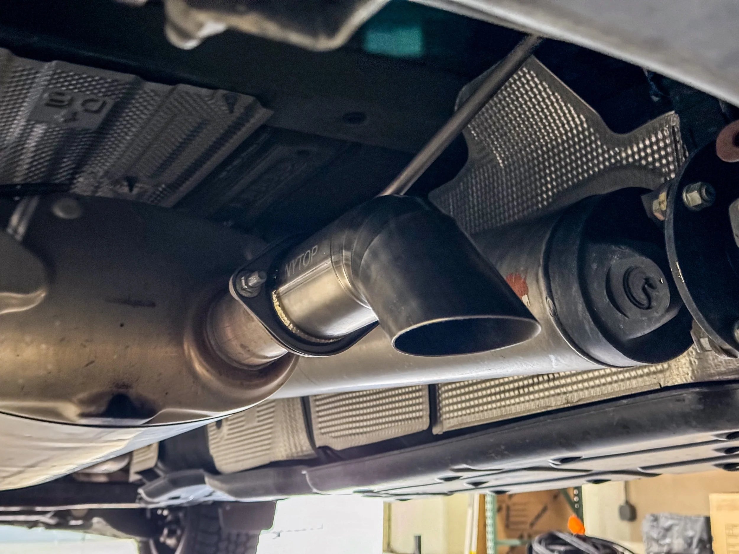 NYTOP Titanium Axle Dump Exhaust Tip For 2022-Current Toyota Tundra
