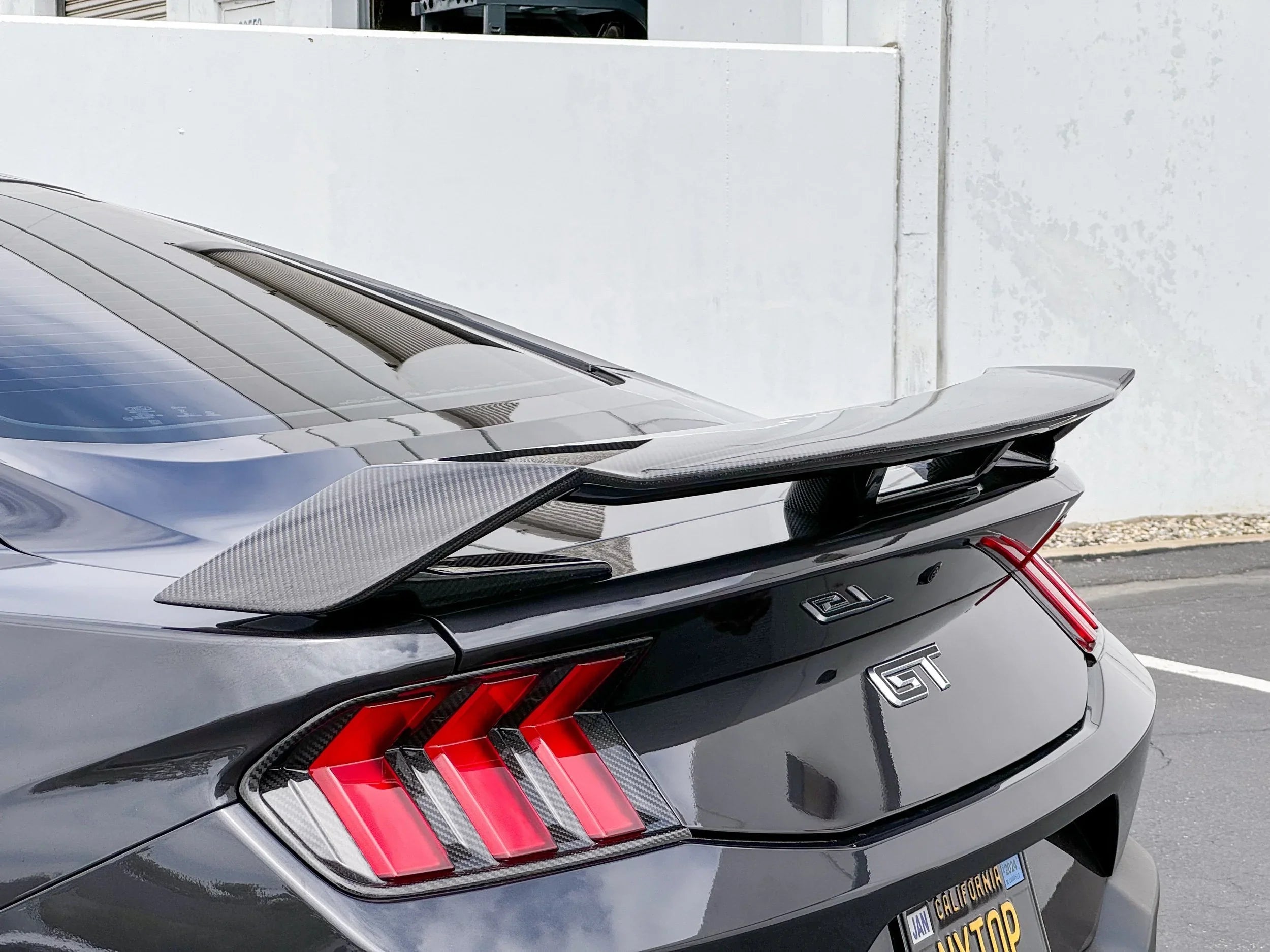 NYTOP Carbon Fiber Performance Pack Wing For 2024-Current Ford Mustang