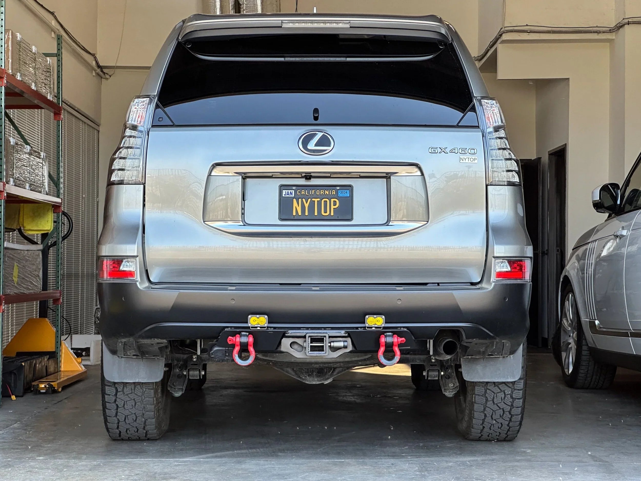 NYTOP Rear Tow Hitch Receiver Hybrid Bumper For 2014-2023 Lexus GX460
