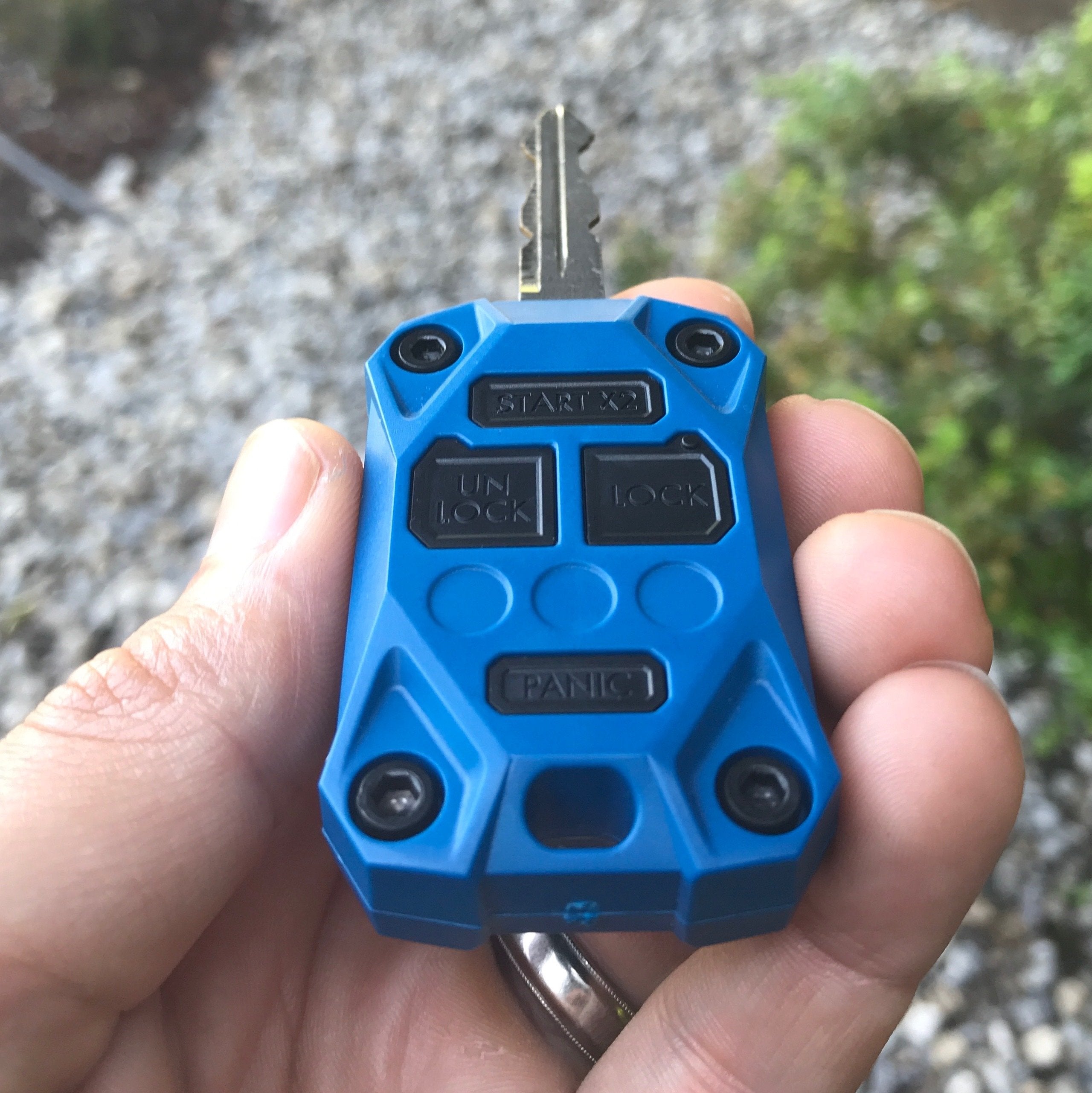 Injection Fob IF007 (For Wrangler JK) - BLUE