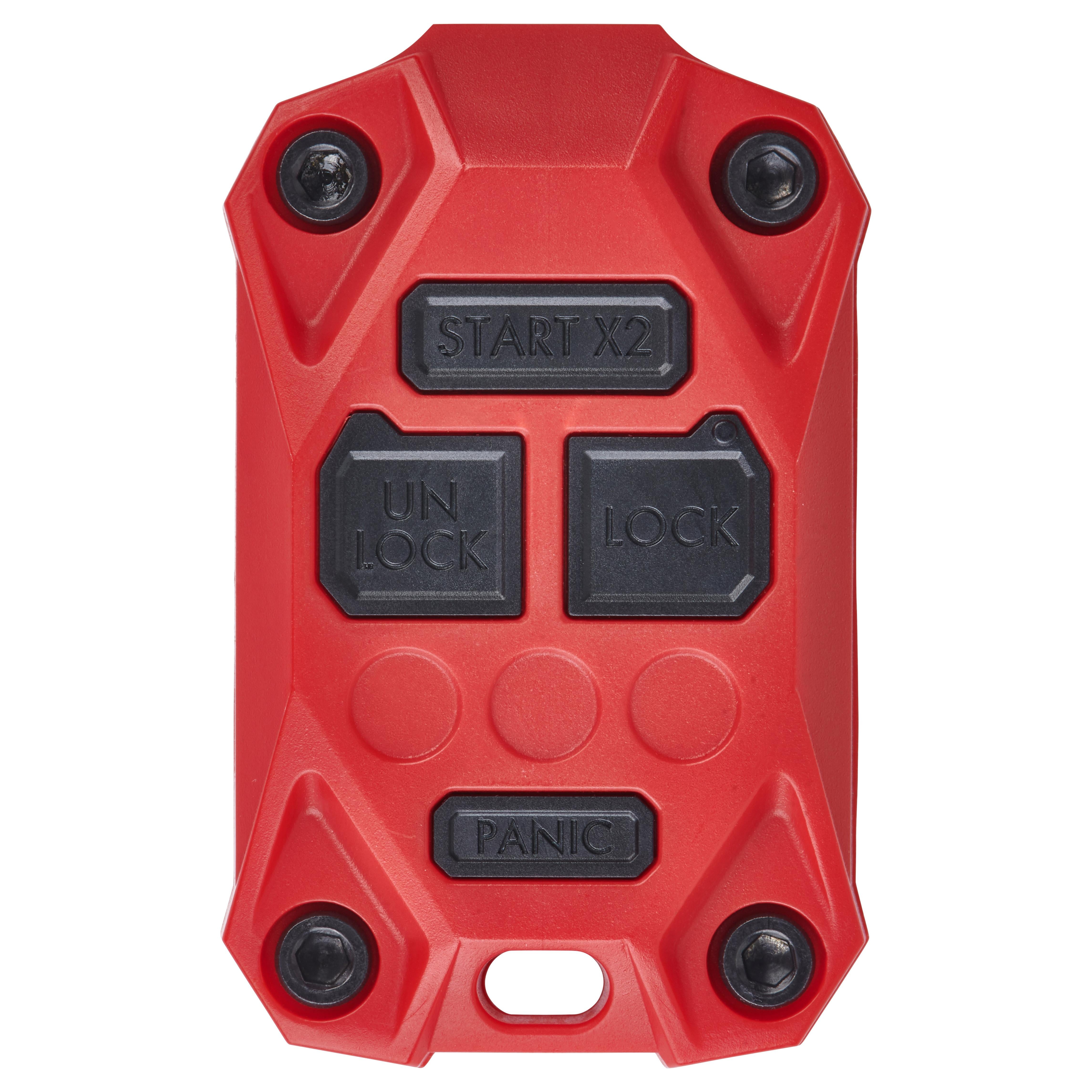 Injection Fob IF007 (For Wrangler JK) - RED