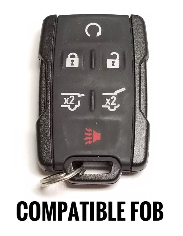 Injection Fob IF010 (V1 For 2014-2018 Chevy/GMC) - RED